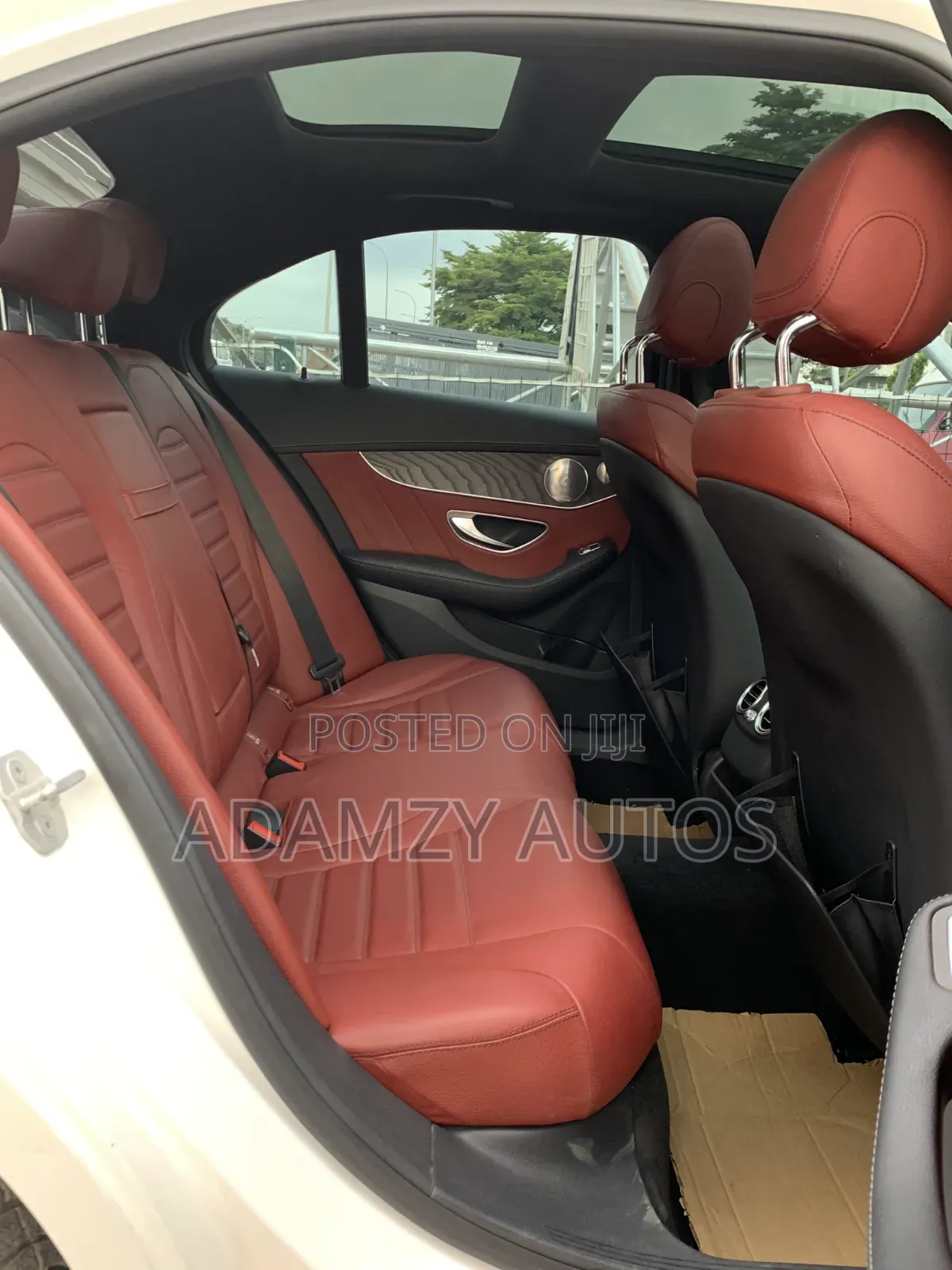 Mercedes-Benz C400 2017 White