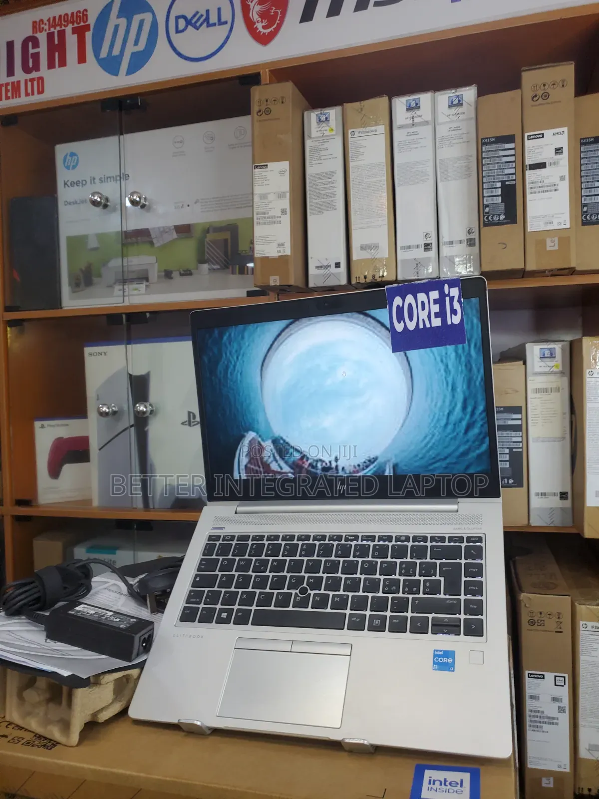 New Laptop HP EliteBook 720 G1 4GB Intel Core i3 SSD 512GB