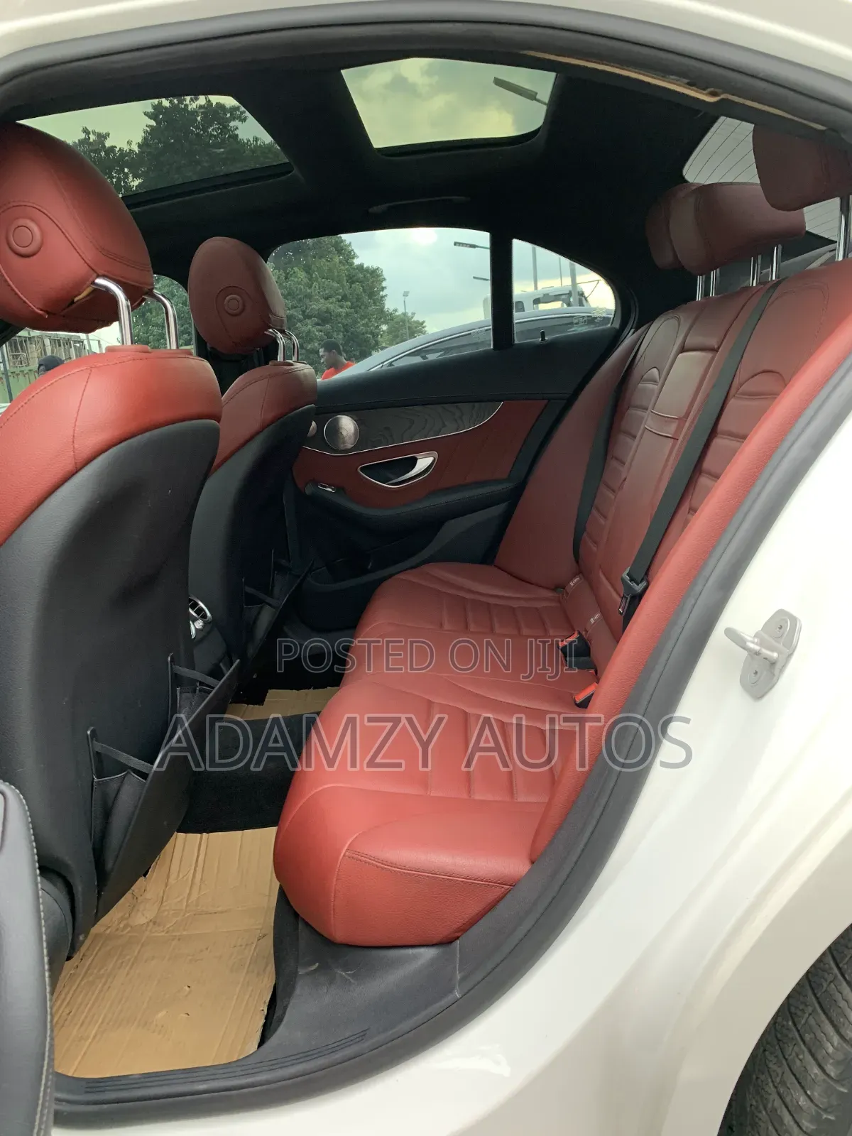 Mercedes-Benz C400 2017 White