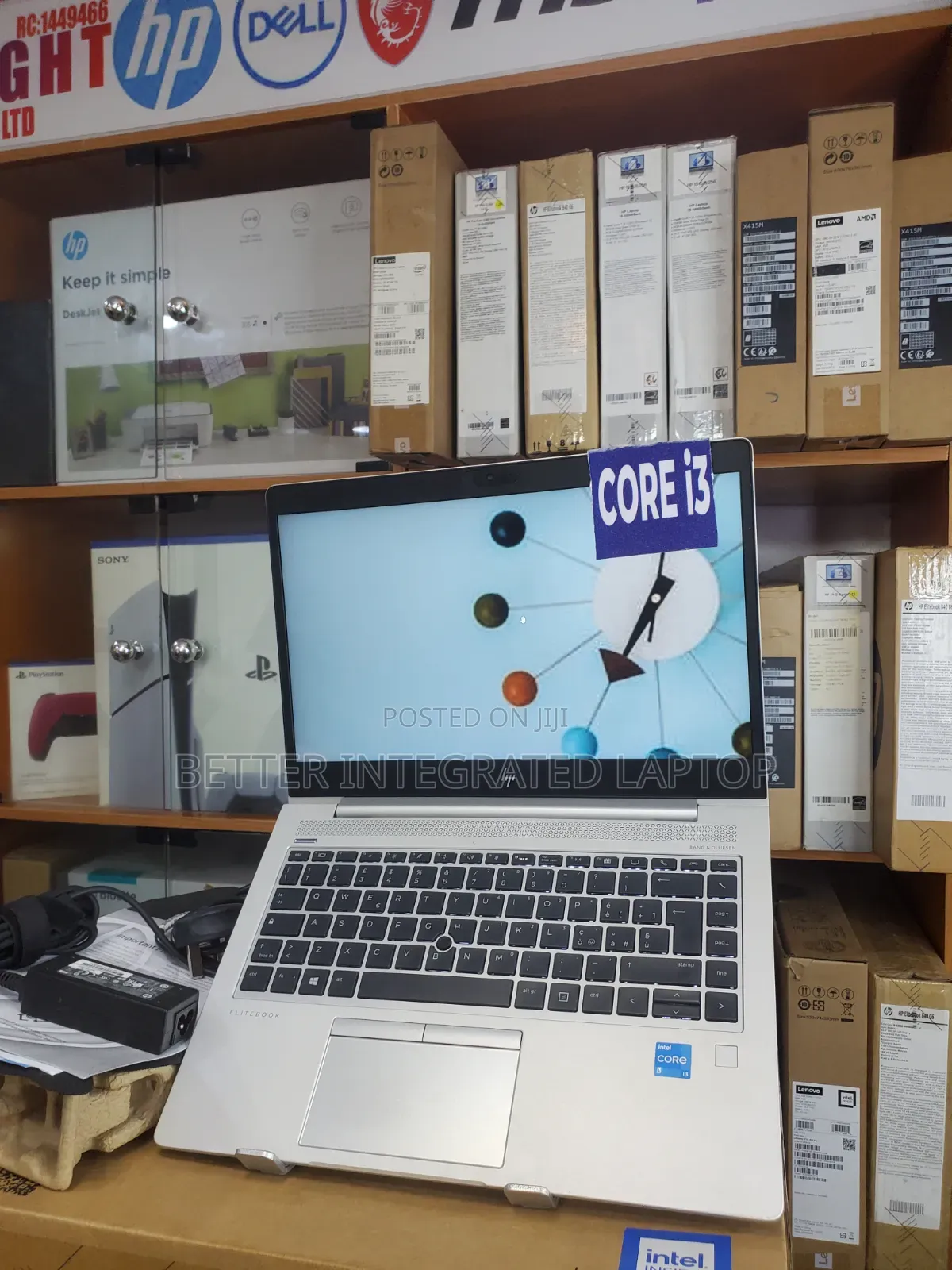 New Laptop HP EliteBook 720 G1 4GB Intel Core i3 SSD 512GB