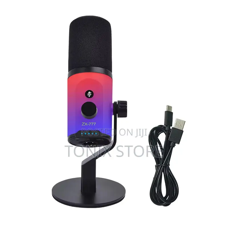 Broadcast Microphone With RGB Light ZX-777