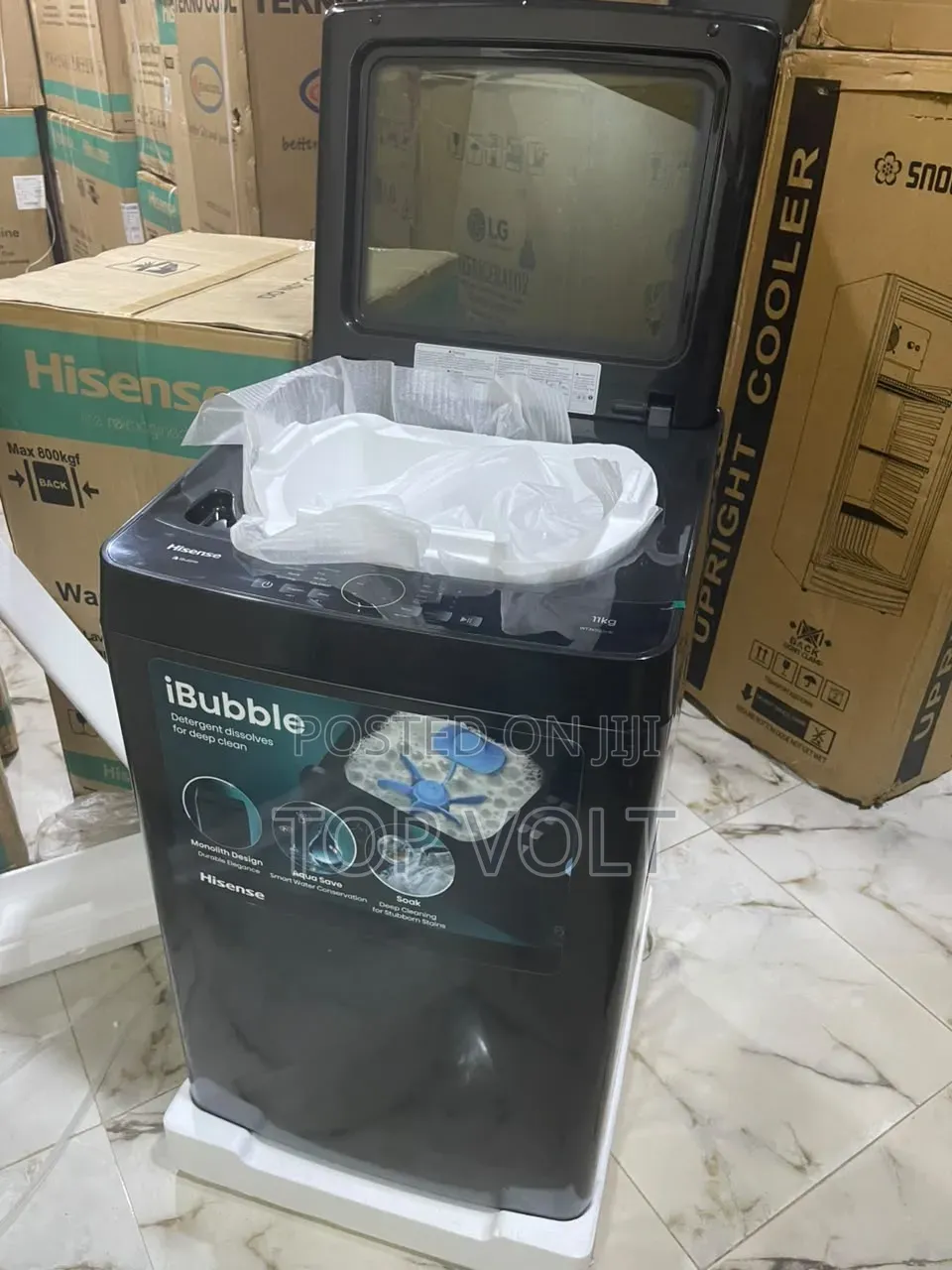 Hisense 11KG Smart Fuzzy Logic Top Loader
