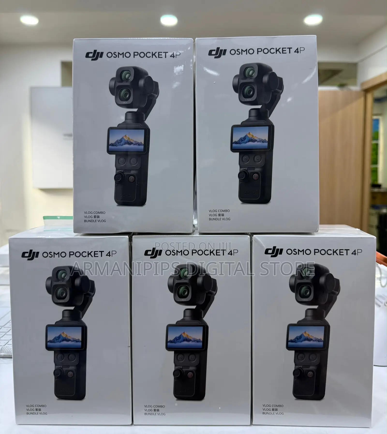 Brand New Osmo Pocket 4P Vlog Combo