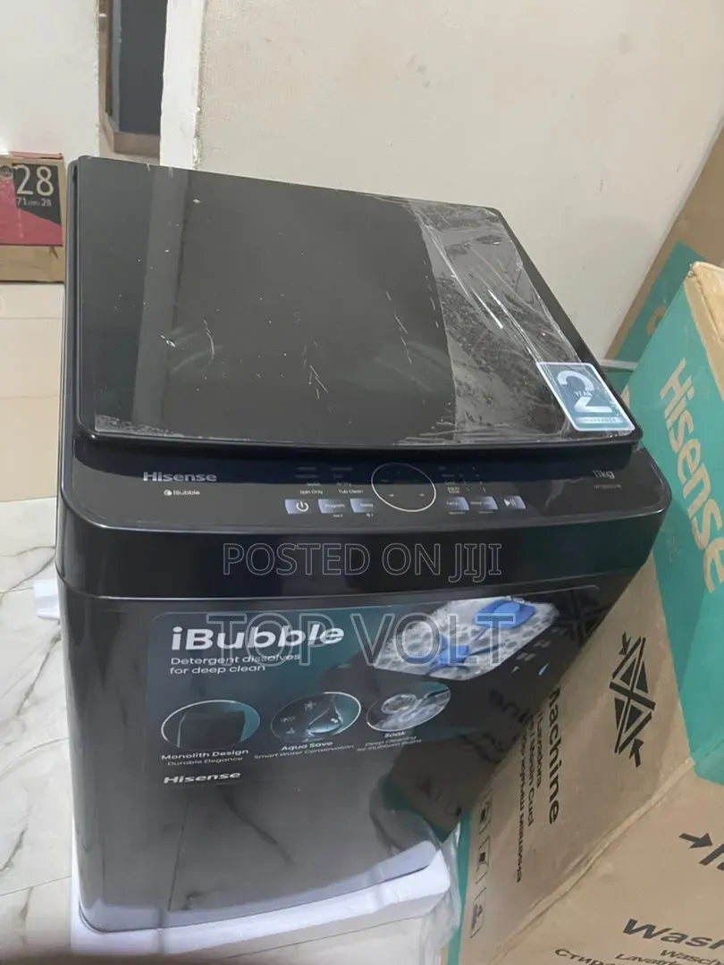 Hisense 11KG Advanced Top Load Washer