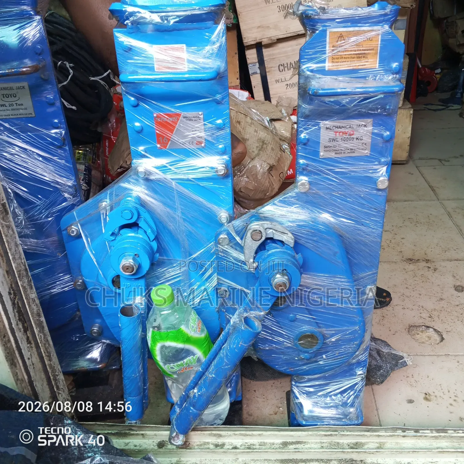 Toyo Industrial Mechanical Jacks( WSL 10000 Kg)