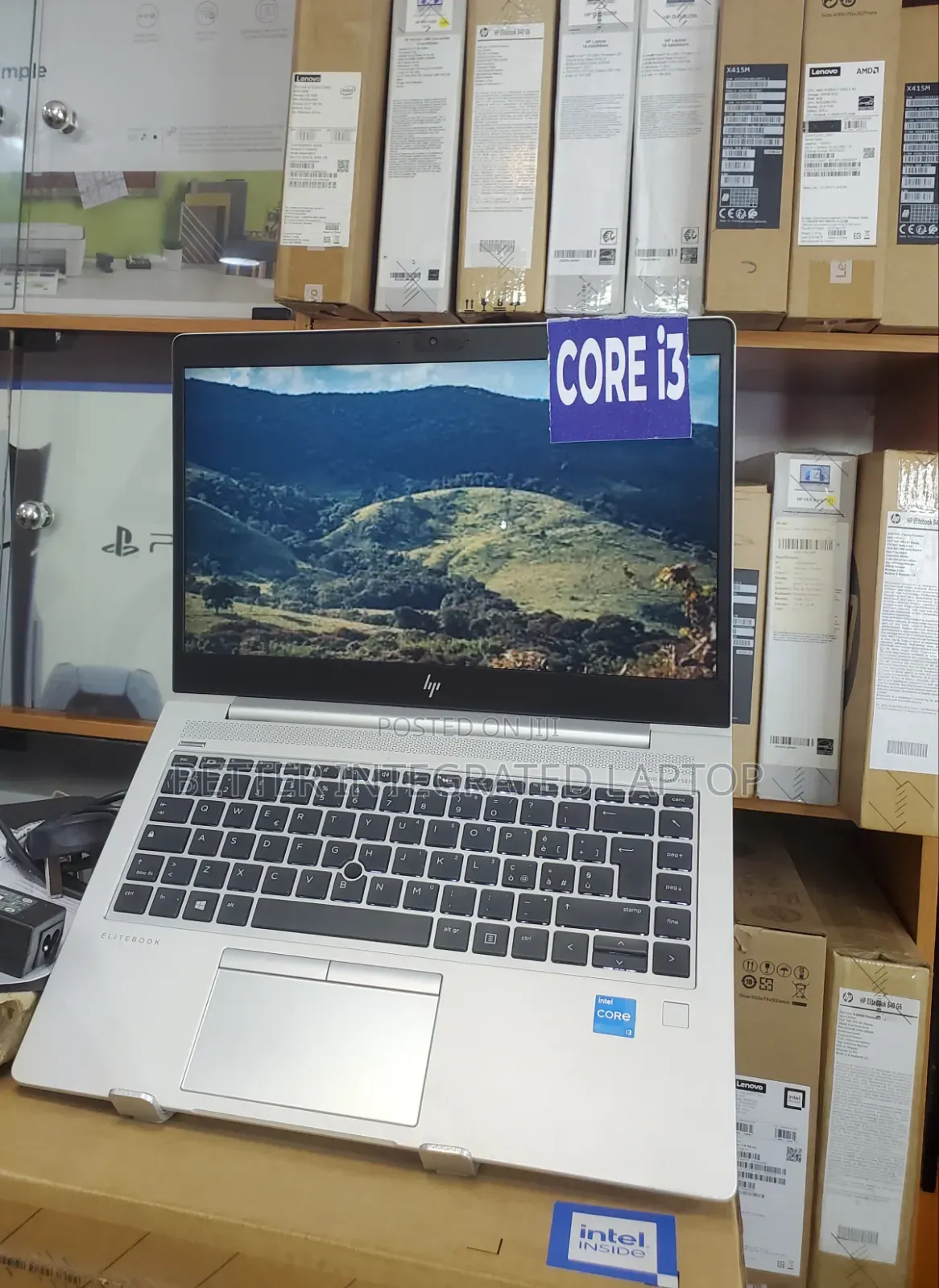 New Laptop HP EliteBook 720 G2 8GB Intel Core i3 SSD 256GB