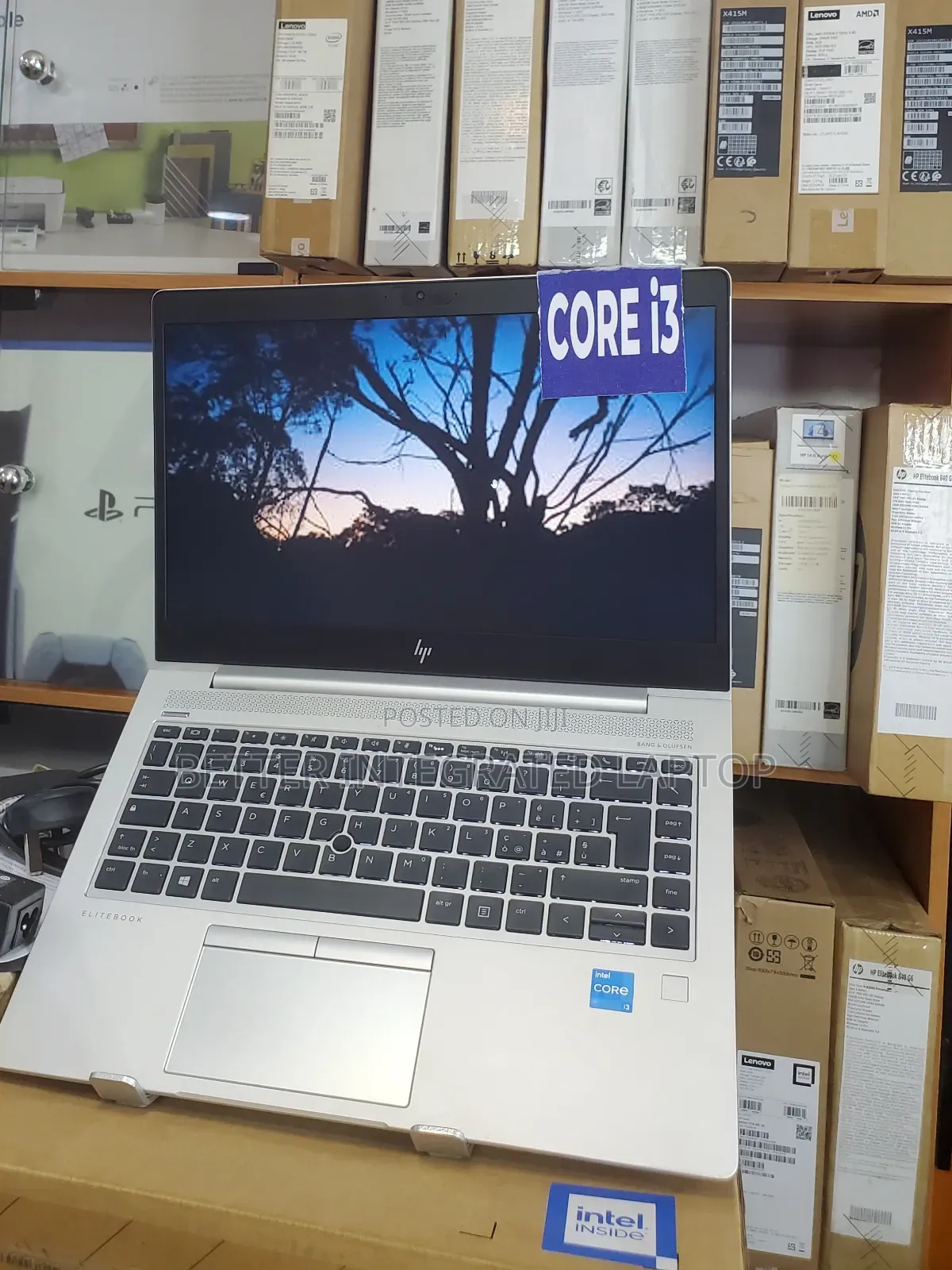 New Laptop HP EliteBook 720 G2 8GB Intel Core i3 SSD 256GB