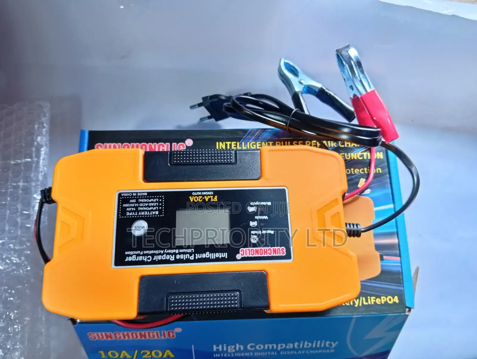10A Suoer Intelligent Battery Charger: 12v/24v