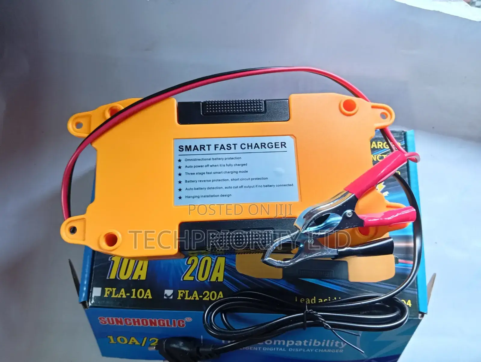 10A Suoer Intelligent Battery Charger: 12v/24v