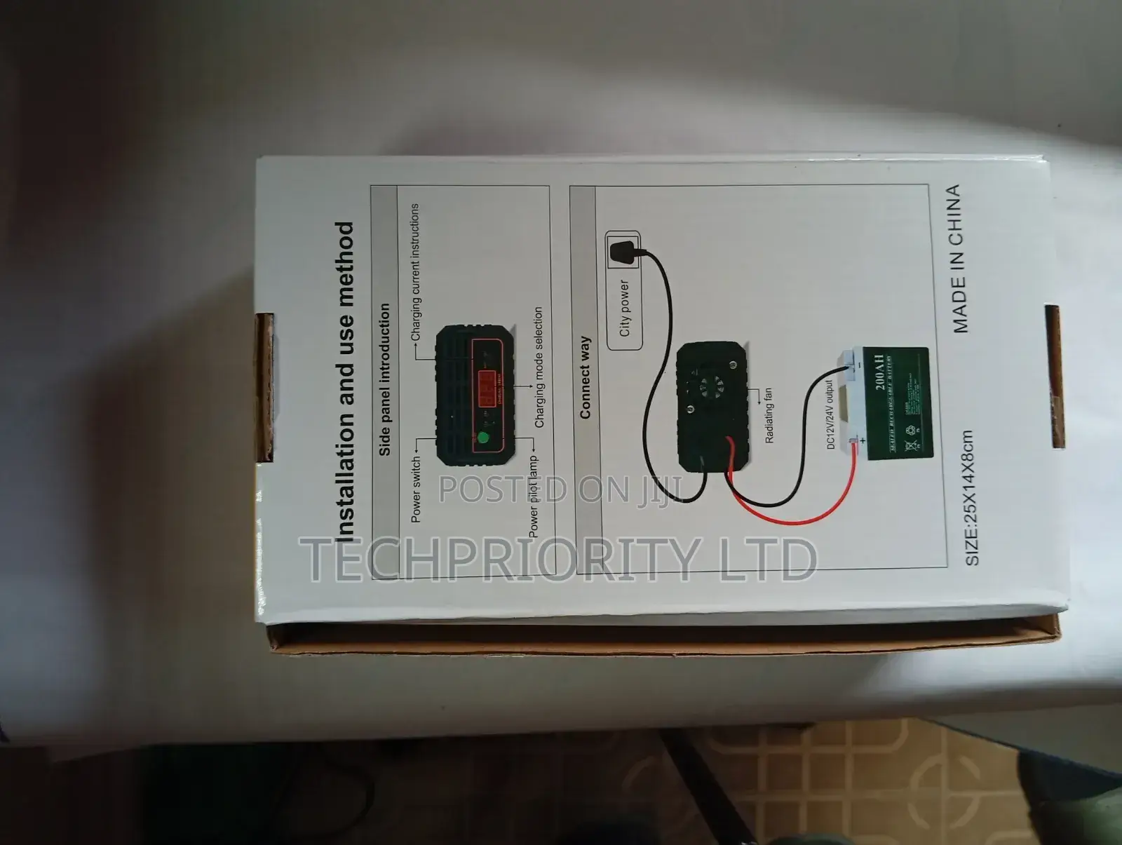 10A Suoer Intelligent Battery Charger: 12v/24v