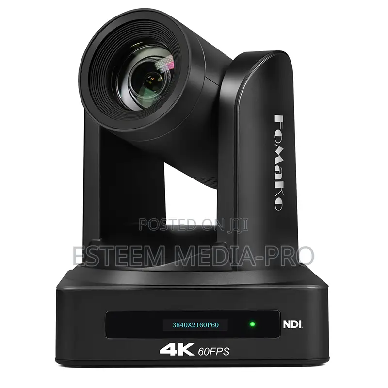 FoMaKo K800N NDI HX3 PTZ Camera With 20x Optical Zoom (Black)