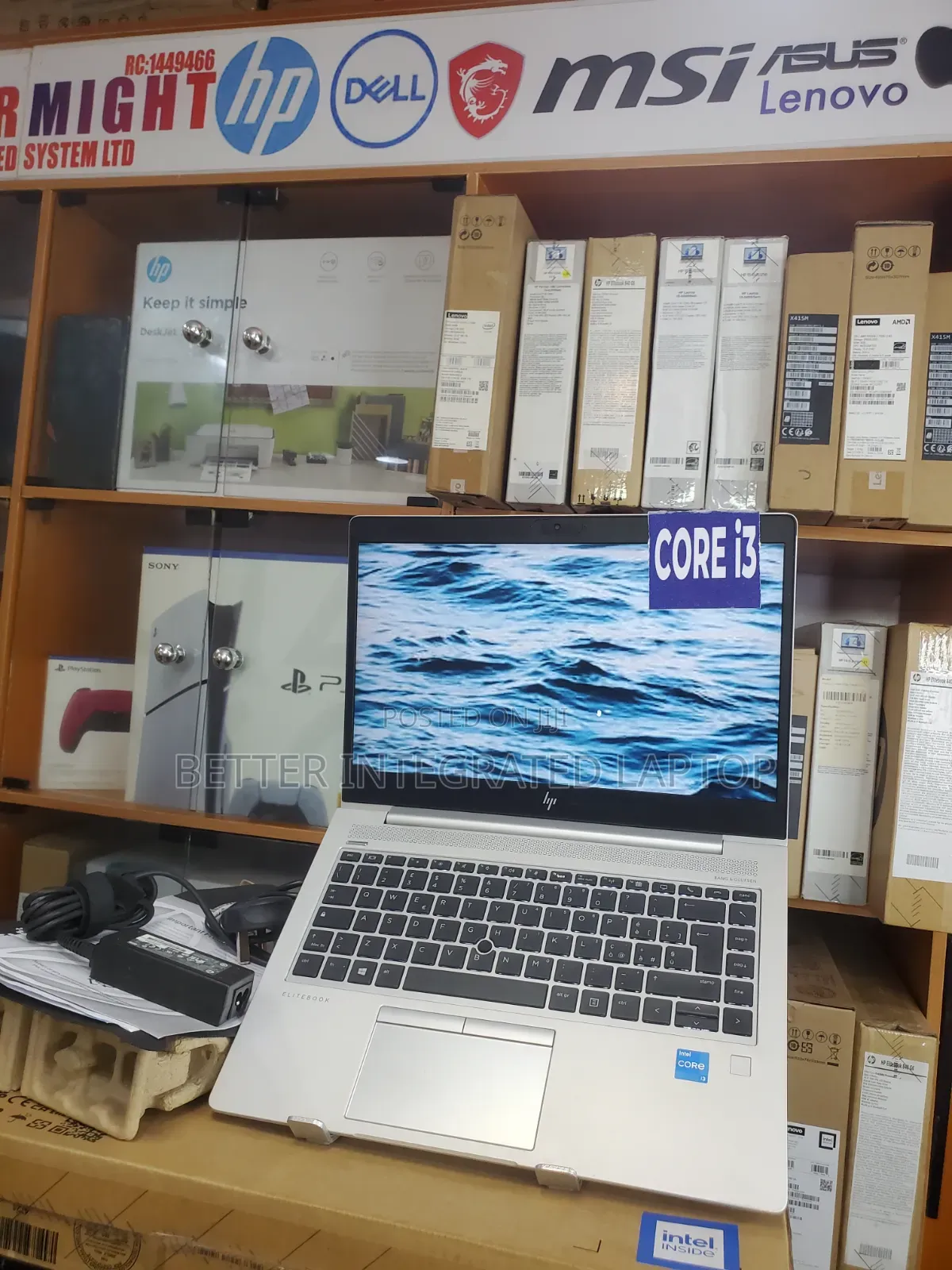 New Laptop HP EliteBook 720 G2 12GB Intel Core i3 SSD 256GB