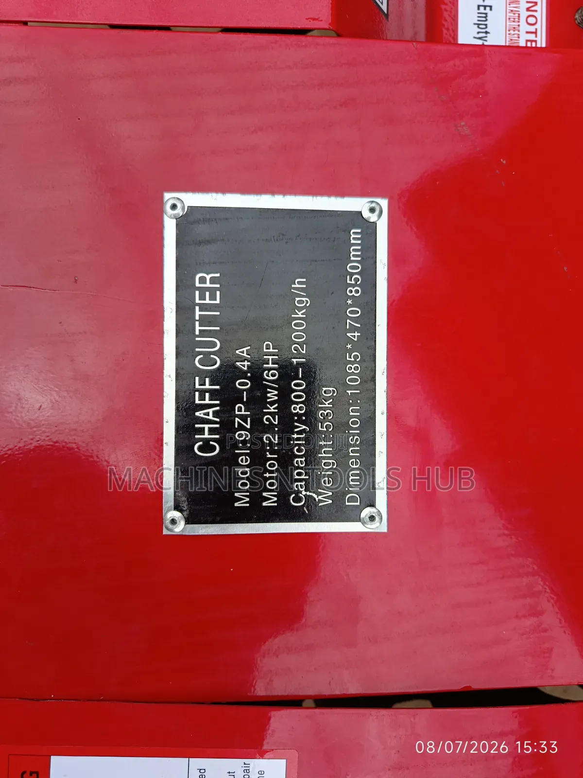 9zp-0.4a Chaff Cutter