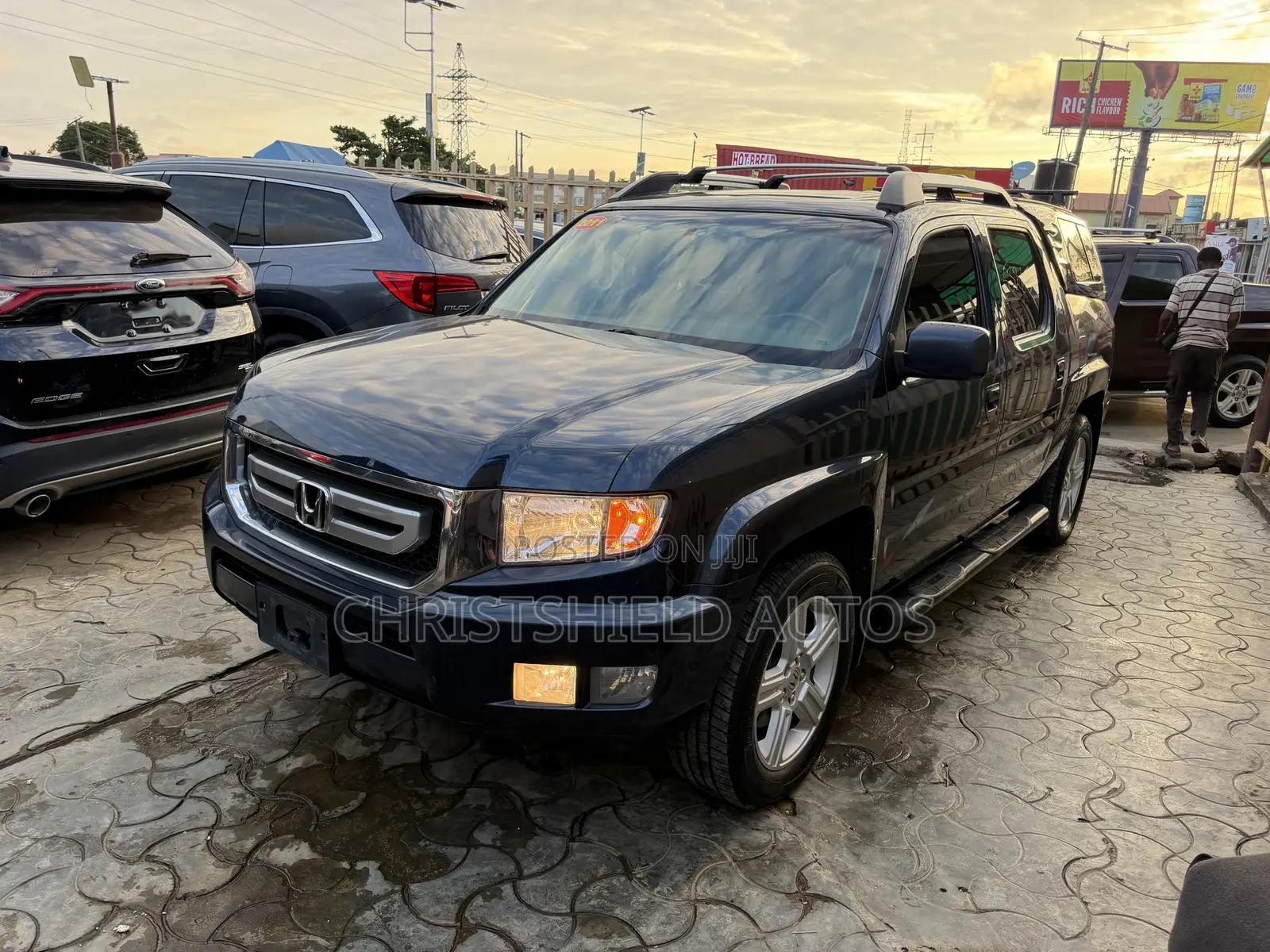 Honda Ridgeline RTL w/Leather 4x4 Crew Cab 122 in. WB 2012 Blue