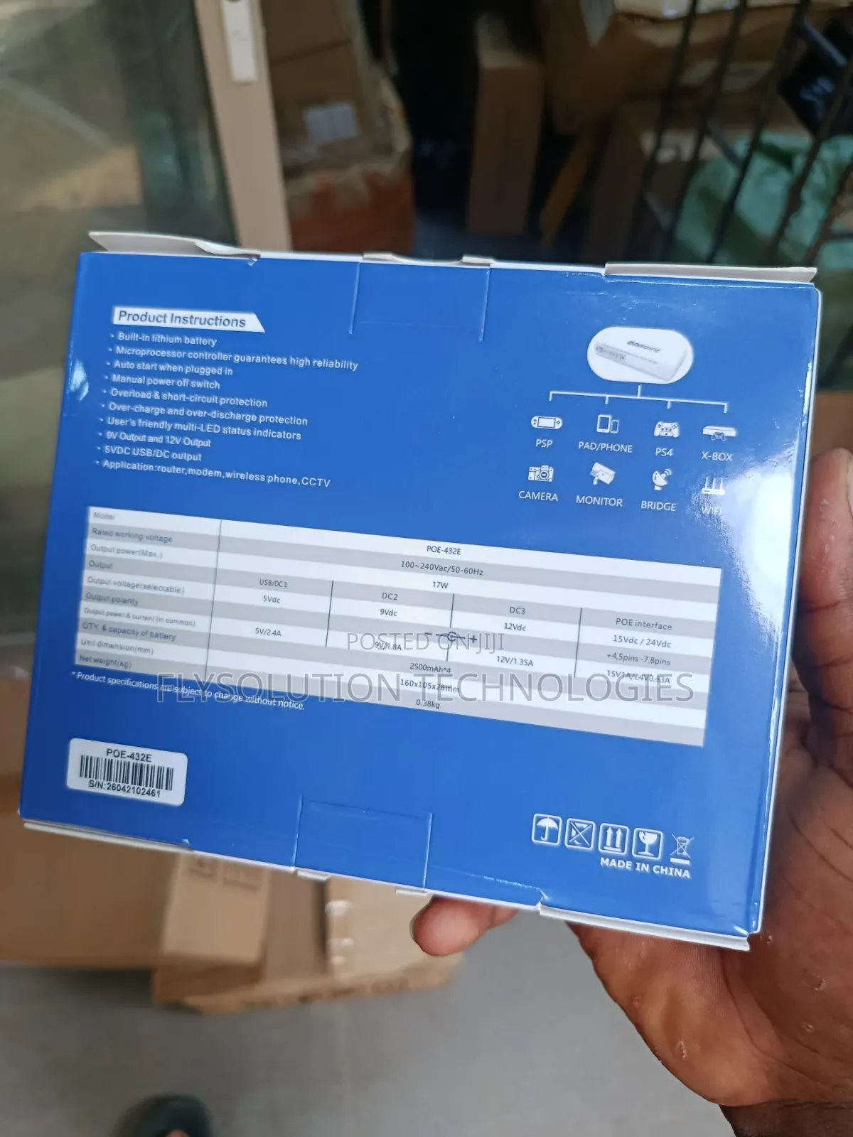 Hippoint Mini DC UPS Router Power Bank Portable Power Supply