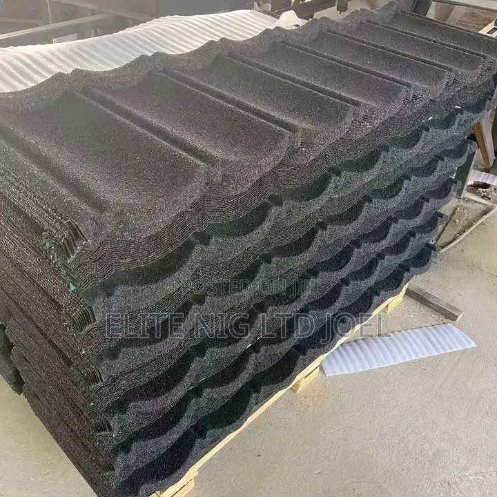 Crown Newzealand Bond and Classic Stone Coated Roofing Sheet in Lagos