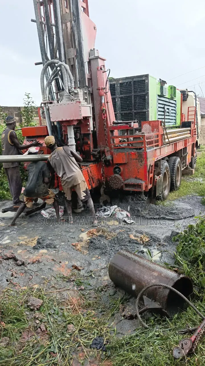 Borehole Drilling in Bode Olude, Mawuko, Elega