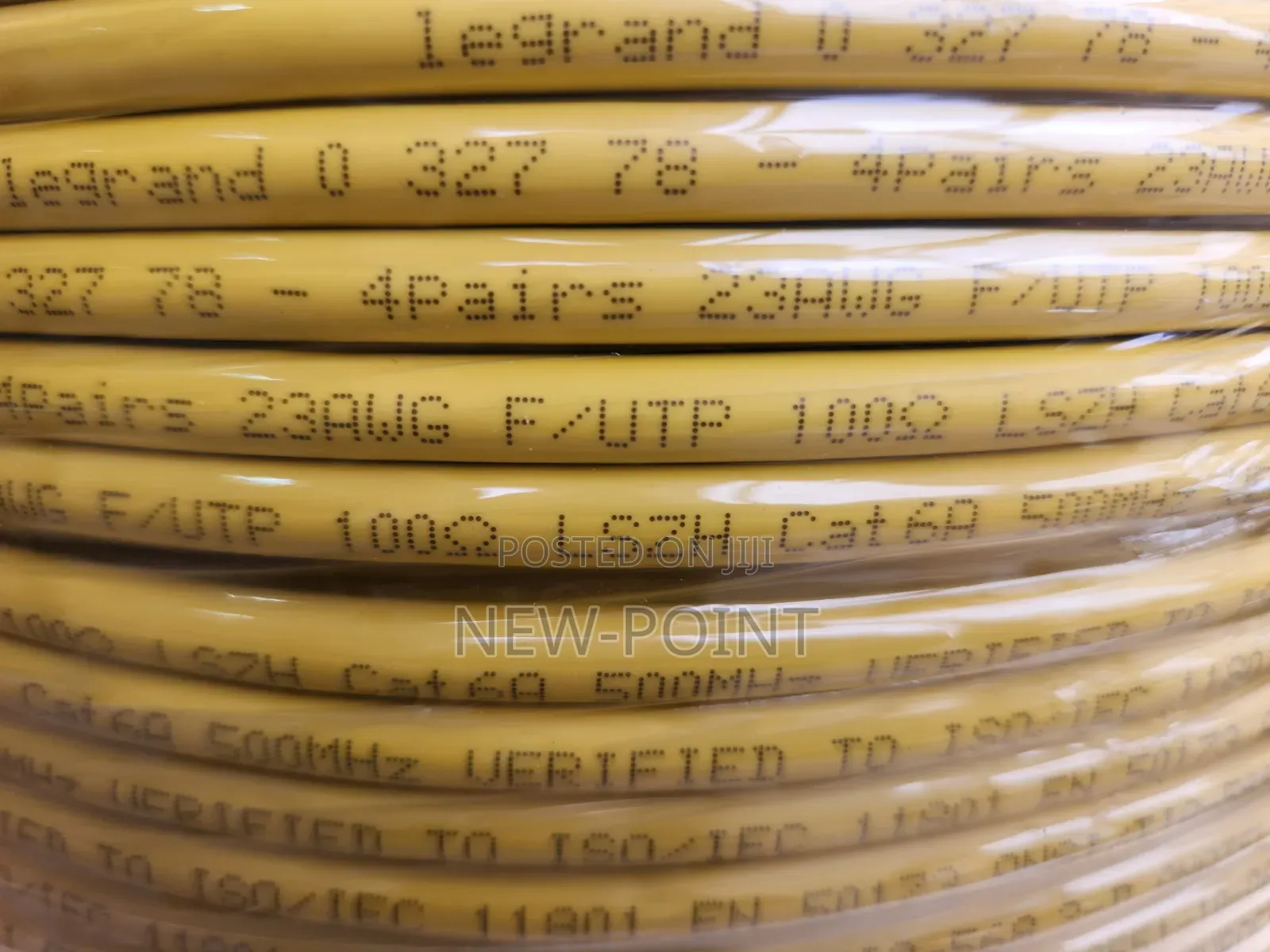 Legrand Cat6A F/Utp LSZH Network Cable – 500m | 4 Pairs | Dca
