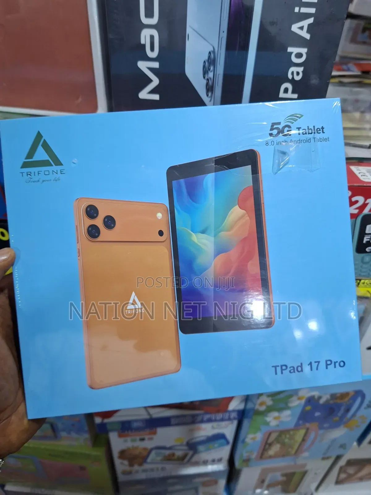 New Trifone TPad 17 512 GB Black