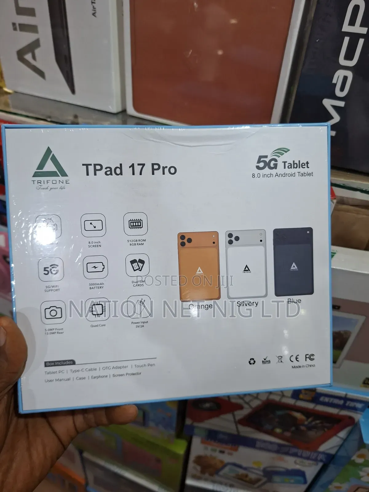 New Trifone TPad 17 512 GB Black