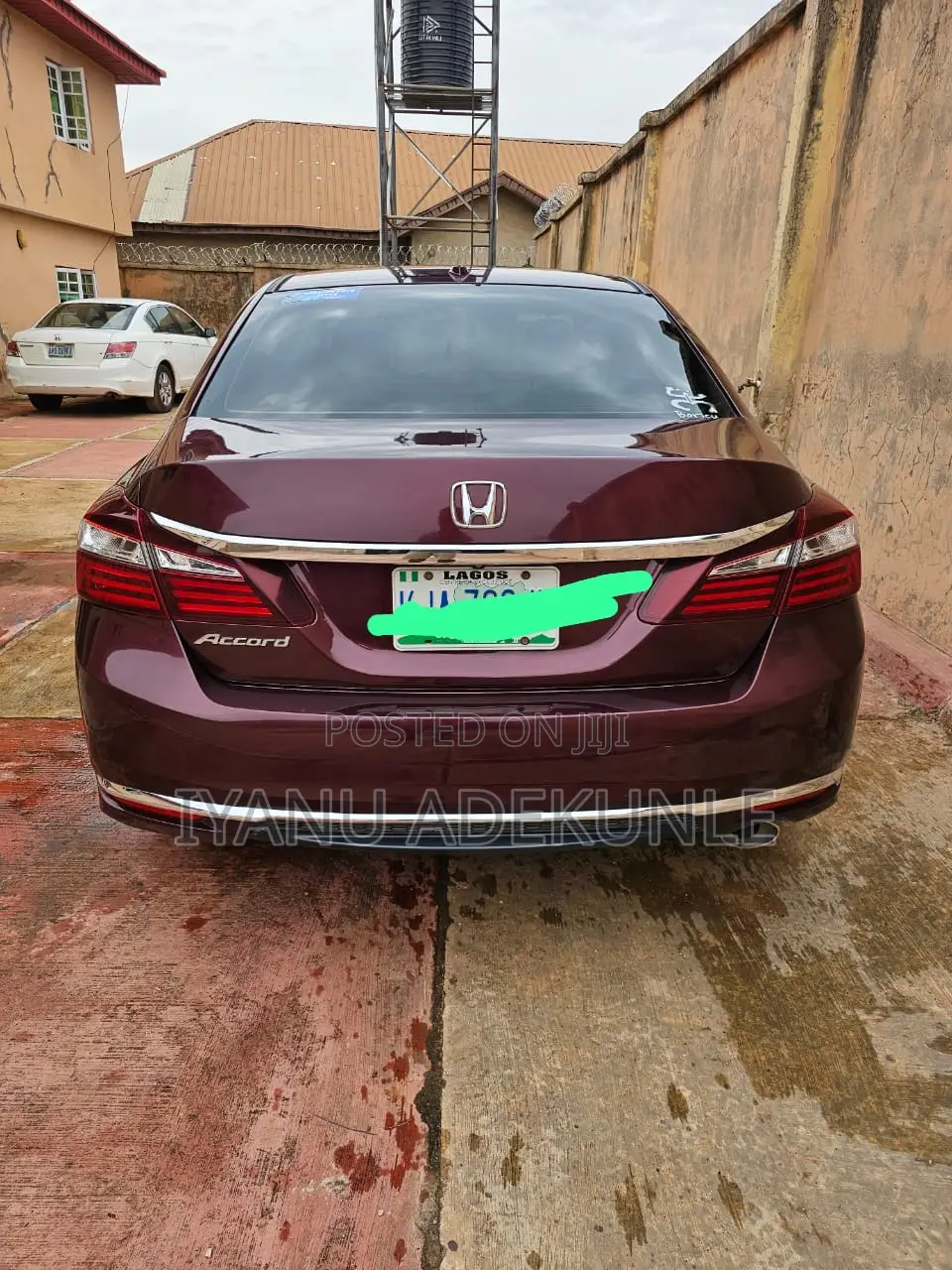Honda Accord EX-L 4dr Sedan FWD (2.4L 4cyl 2A) 2017 Red
