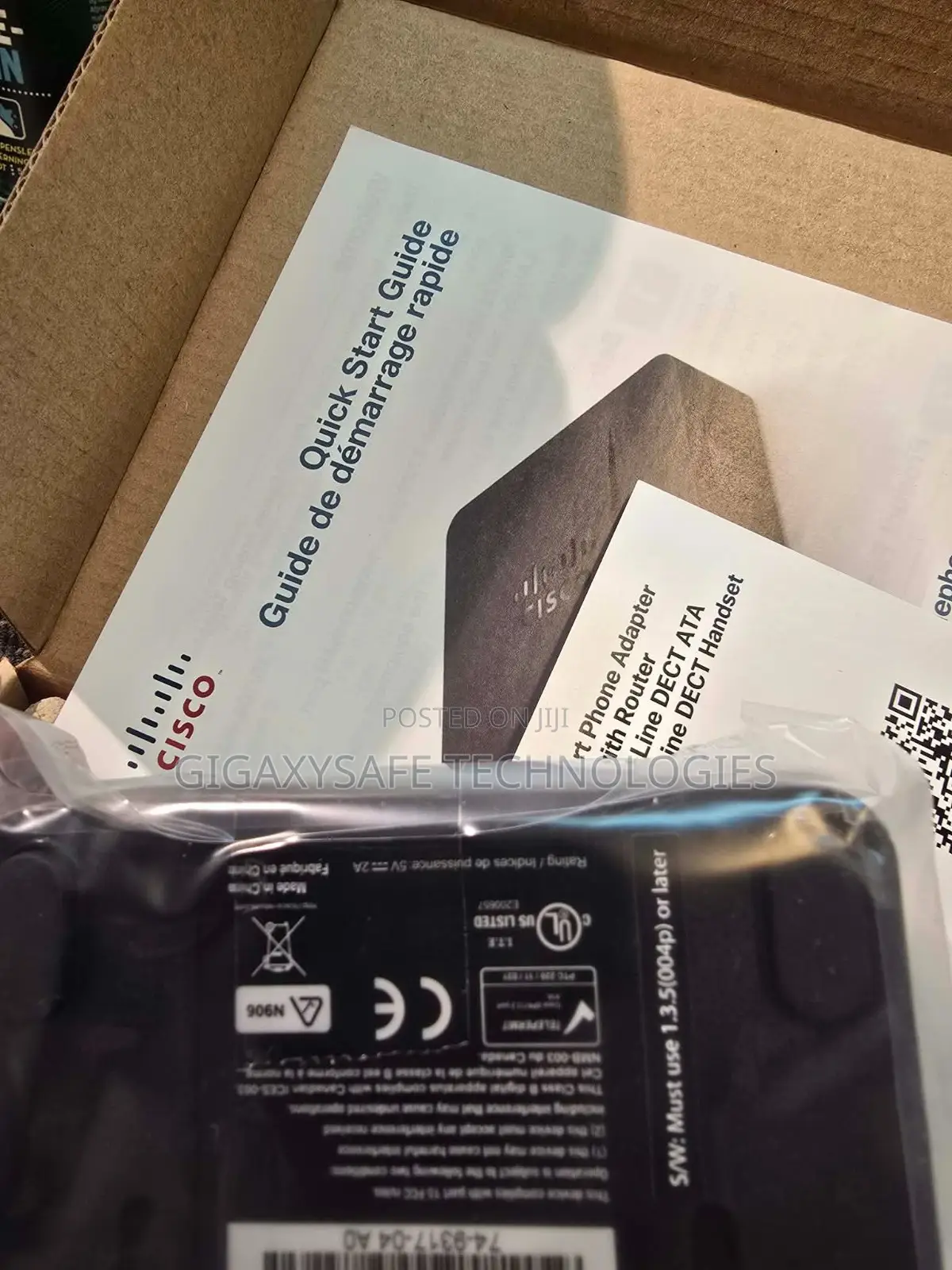Cisco SPA112 VoIP/SIP ATA/Telephone Adapter W/ 2-FXS Ports