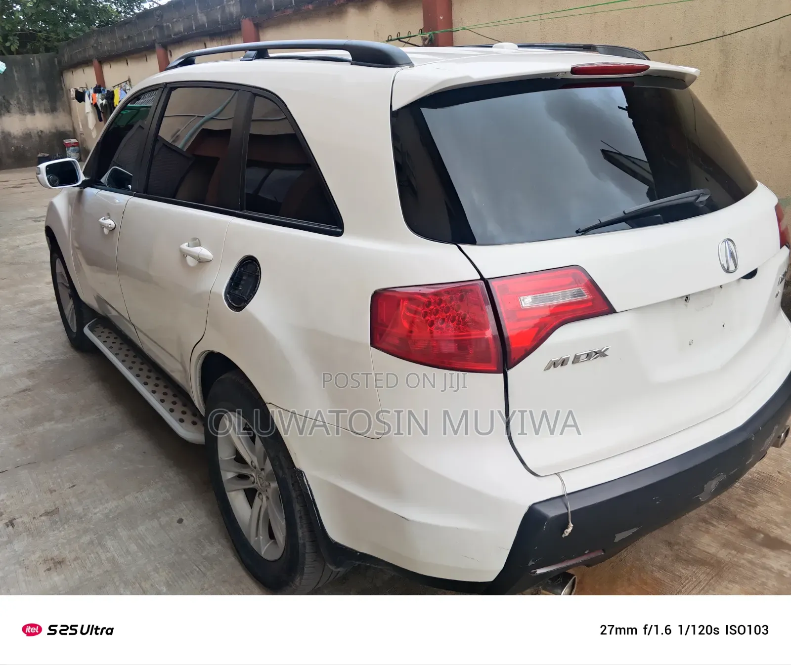 Acura MDX 2008 White