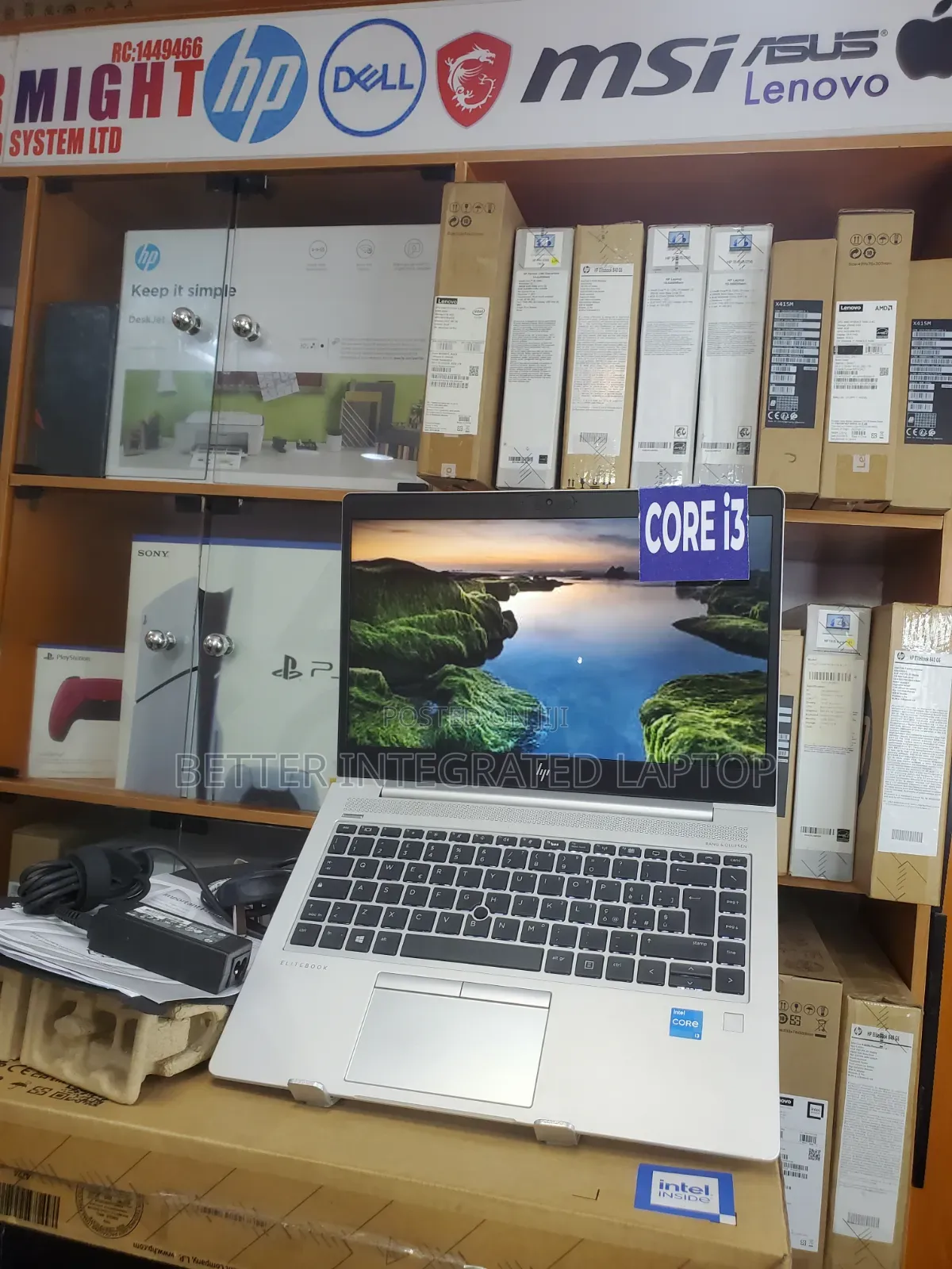 New Laptop HP EliteBook 720 G2 16GB Intel Core i3 SSD 512GB