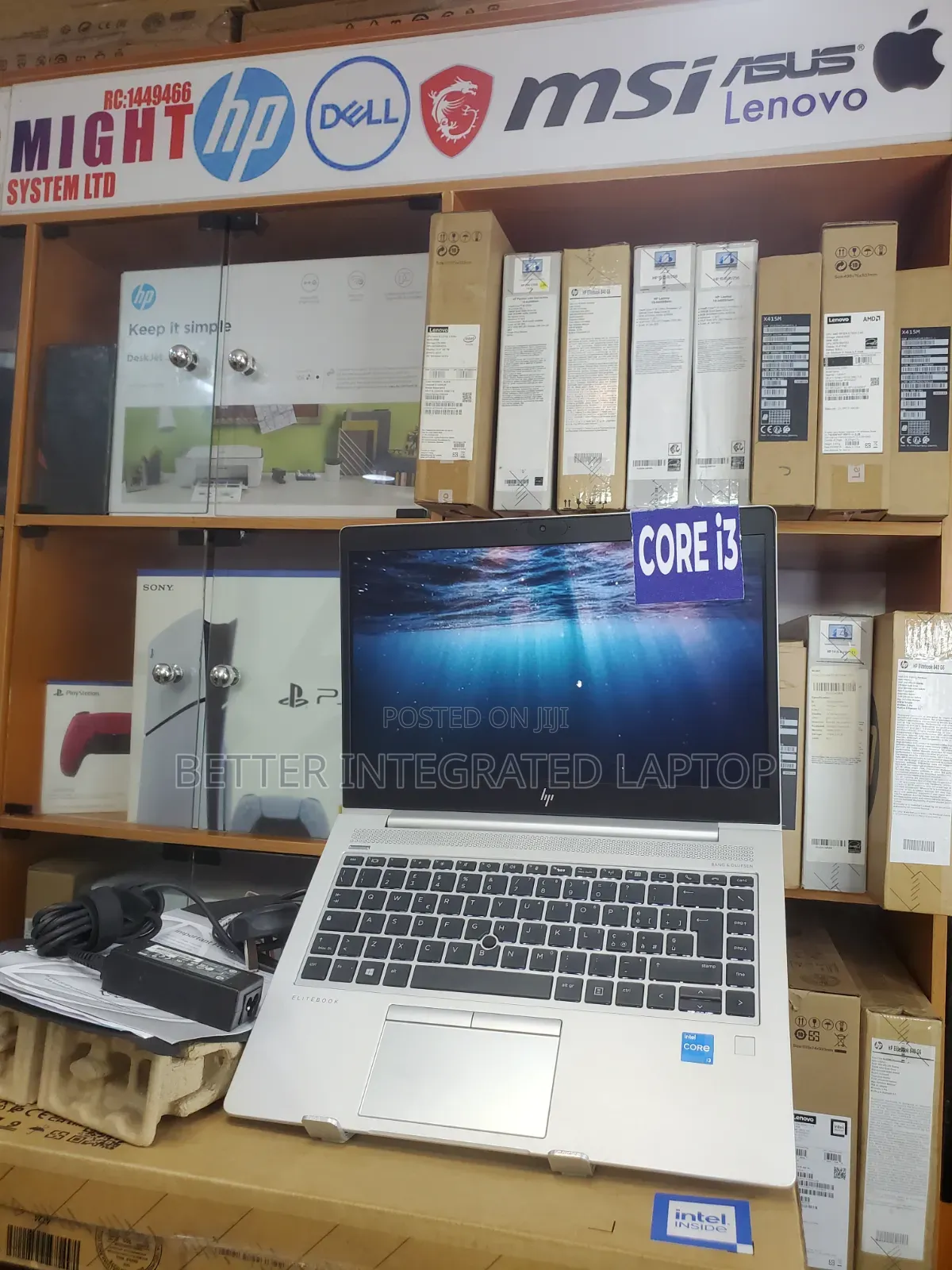 New Laptop HP EliteBook 720 G2 16GB Intel Core i3 SSD 512GB