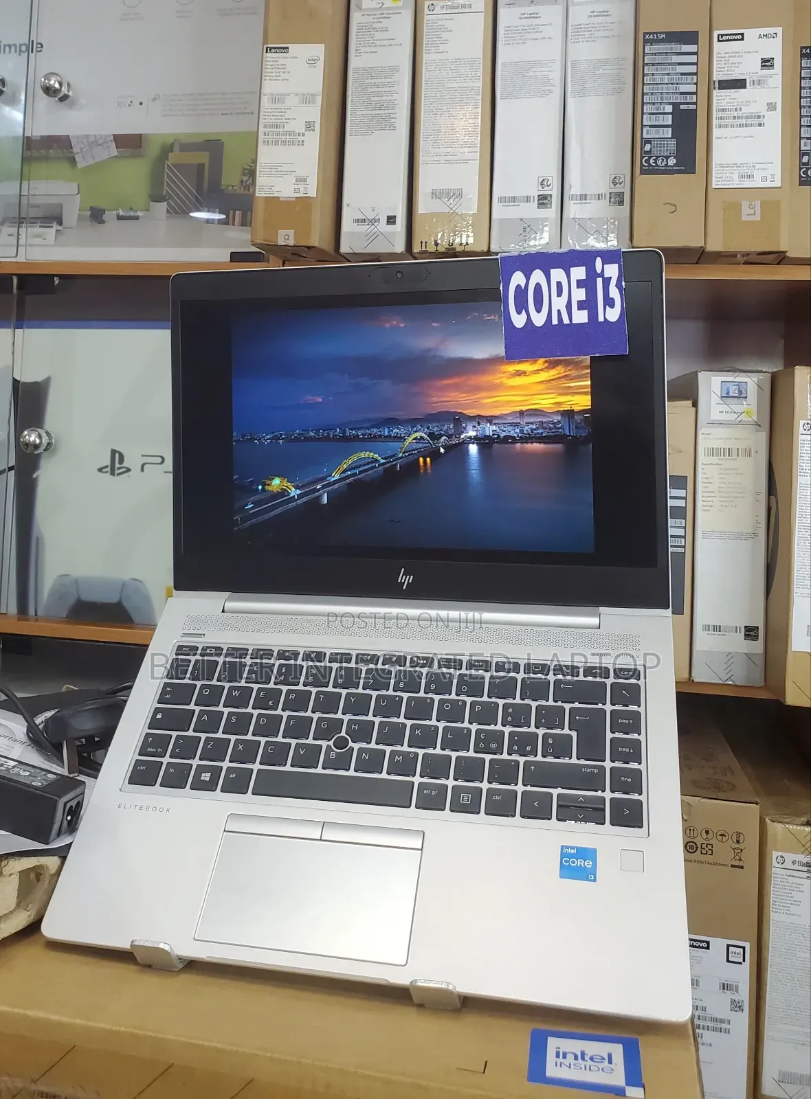 New Laptop HP EliteBook 720 G2 16GB Intel Core i3 SSD 512GB