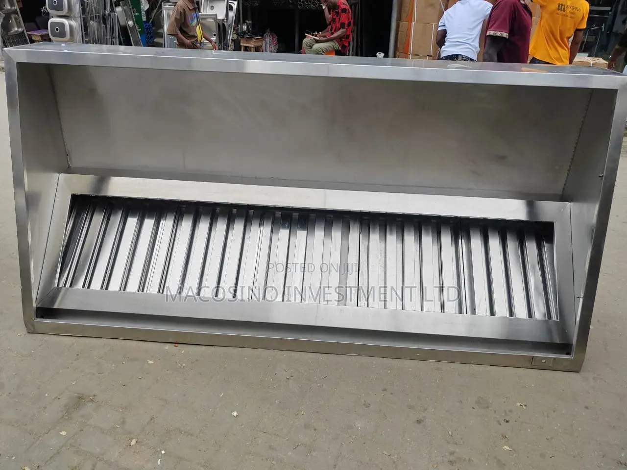 Heavy-Duty Industrial Kitchen Extractor Hood