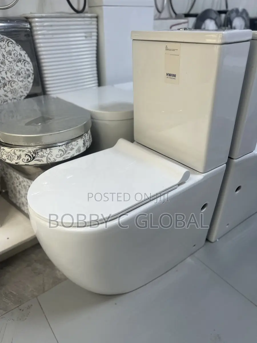 Luxury HWANI Modern Close-Coupled WC / Toilet Suite
