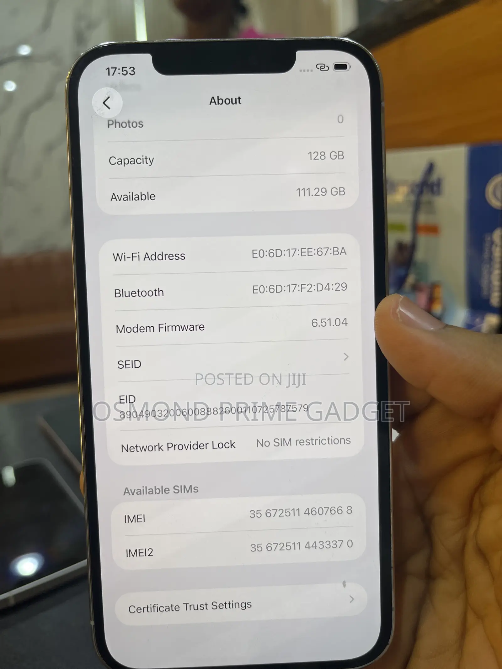 Apple iPhone 12 Pro Max 128 GB White