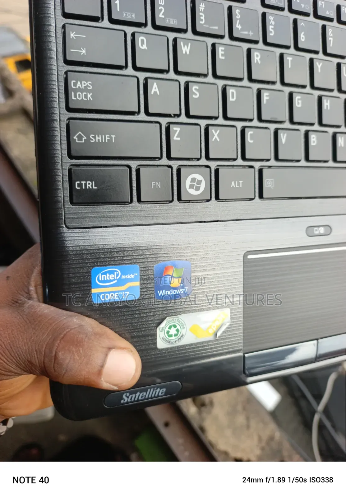 Laptop Toshiba Satellite P755 8GB Intel Core i7 HDD 500GB