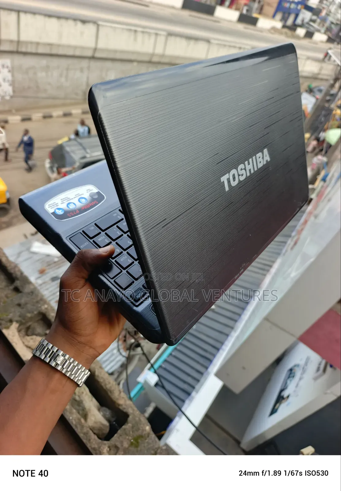 Laptop Toshiba Satellite P755 8GB Intel Core i7 HDD 500GB