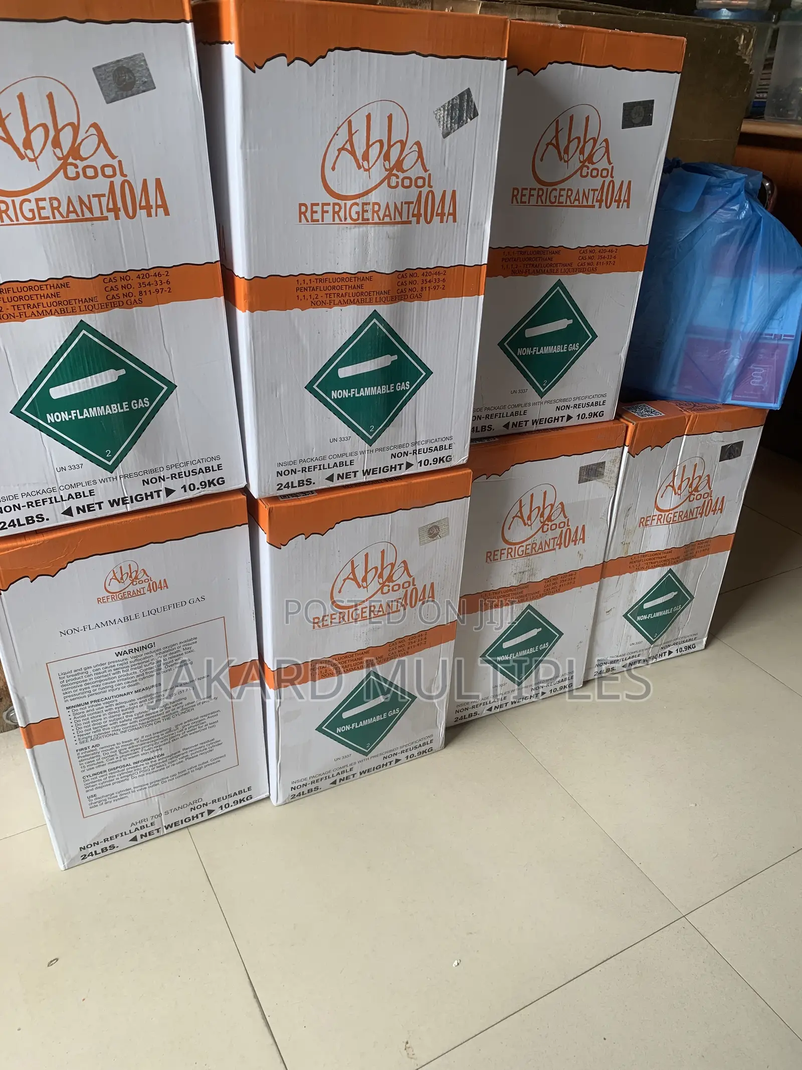 Abbacool 404 Refrigeration Gas