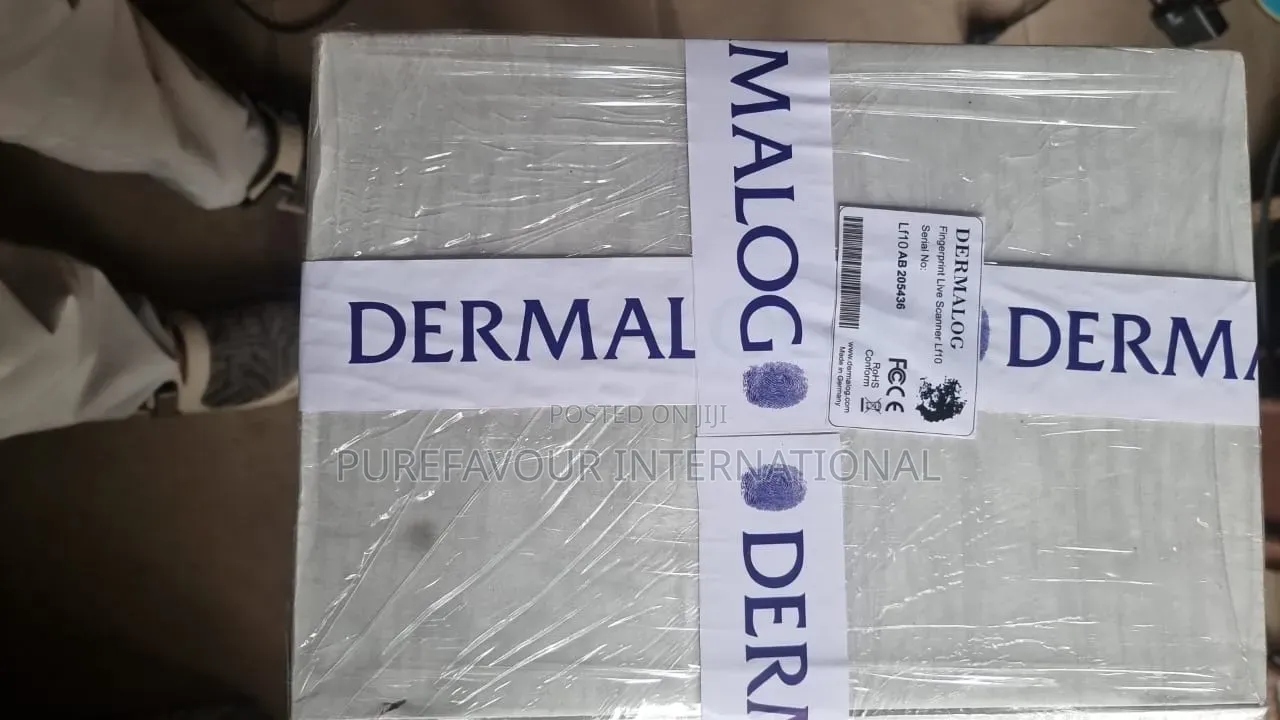 Dermalog LF10 Fingerprint Live Scanner – 10-Print Biometric Scanner