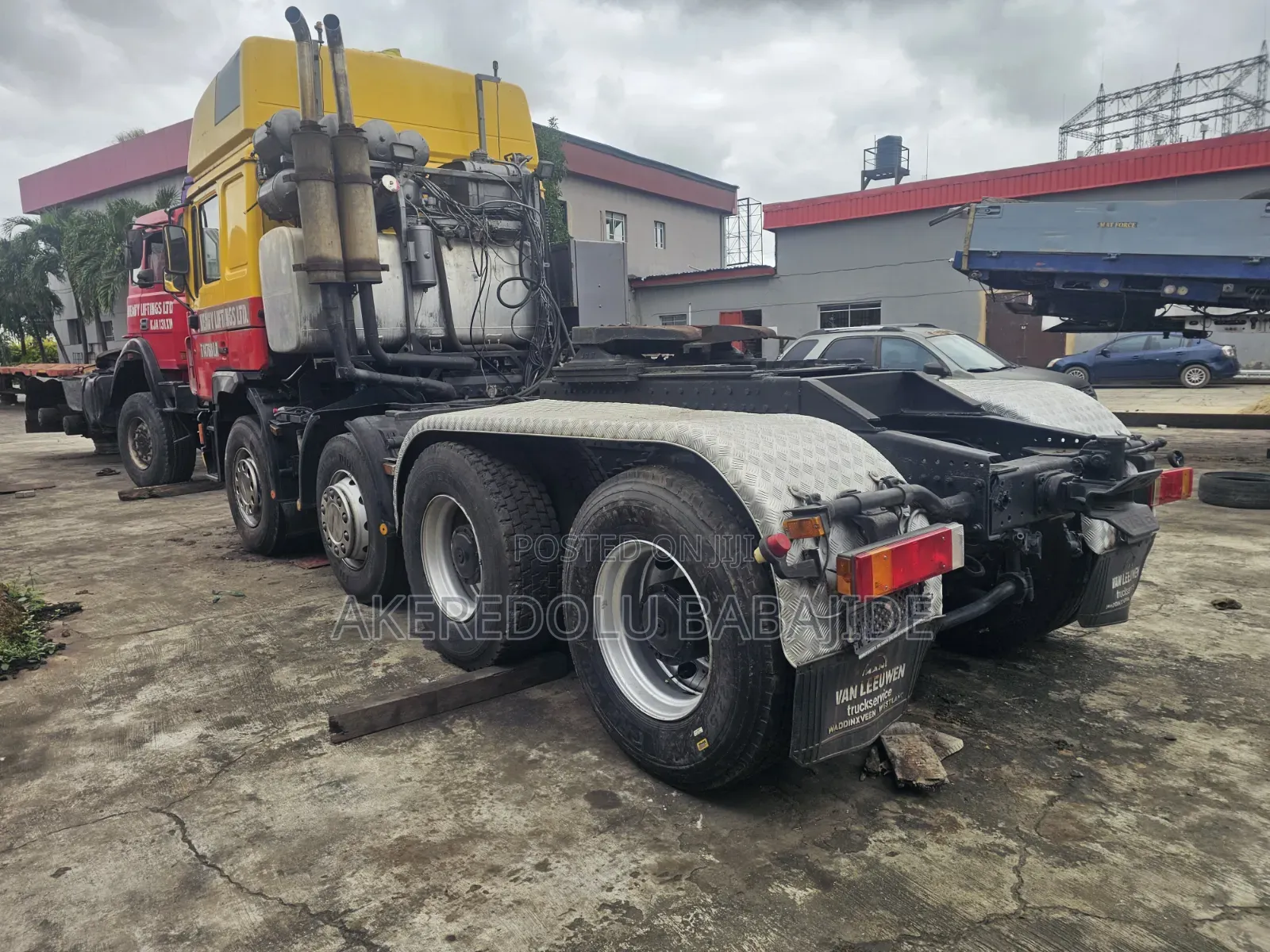 Man Truck 12tire Nigeria Uesd