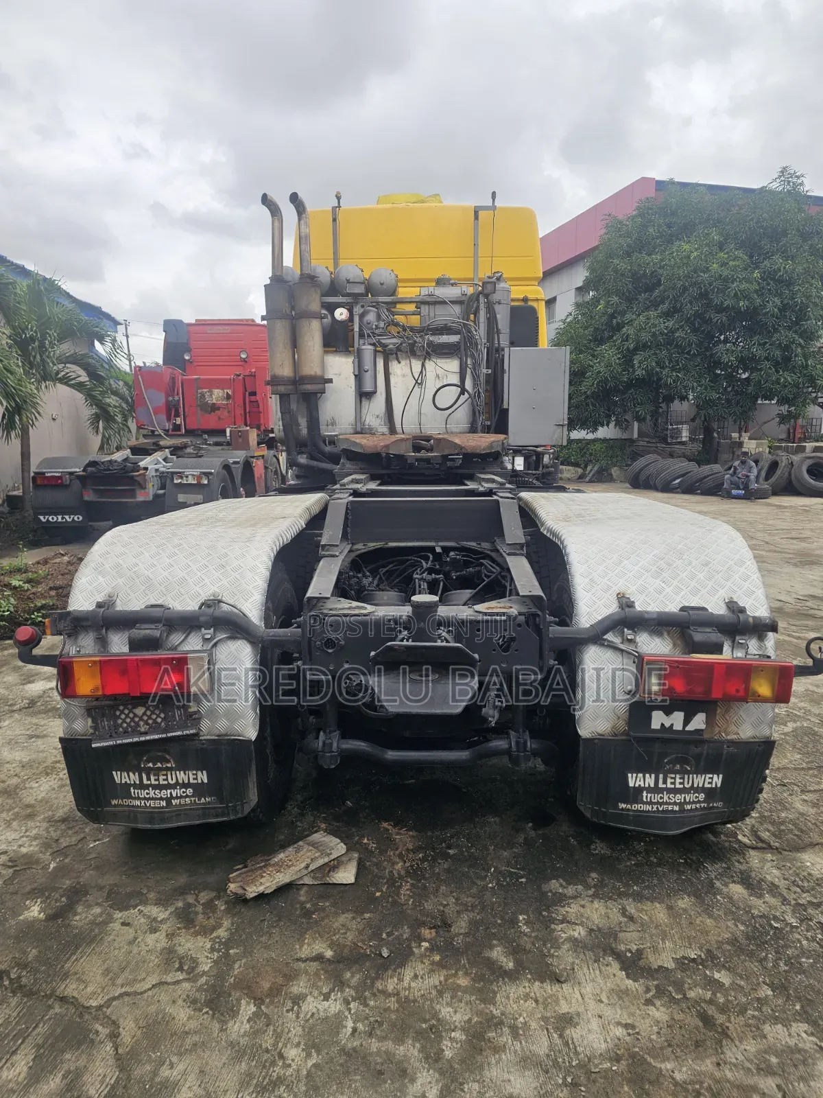Man Truck 12tire Nigeria Uesd