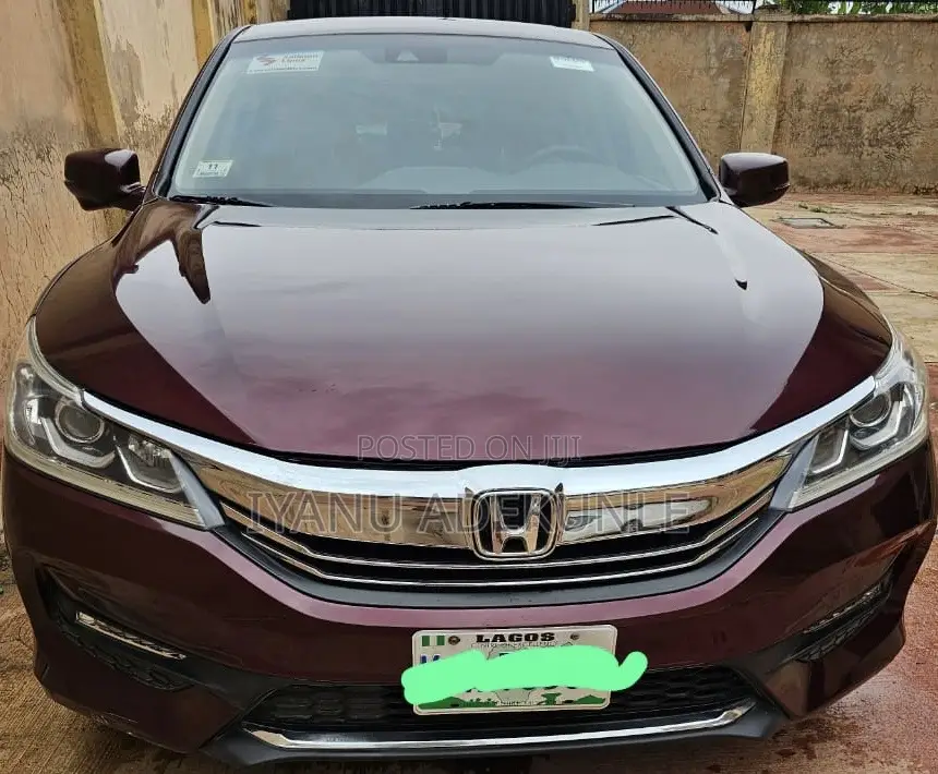 Honda Accord EX-L 4dr Sedan FWD (2.4L 4cyl 2A) 2017 Red