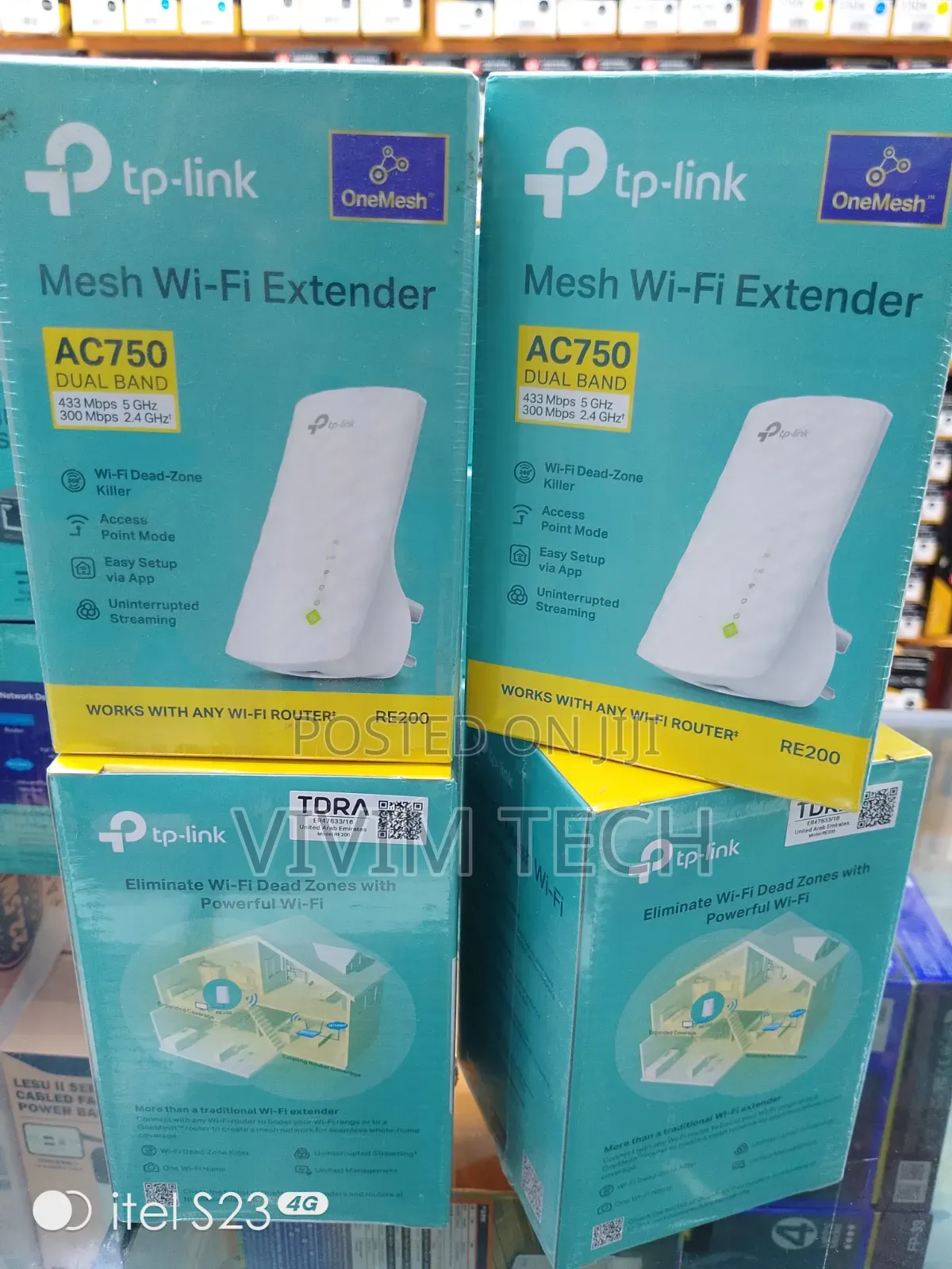 Tplink AC750 Re200 Mesh Wifi Extender