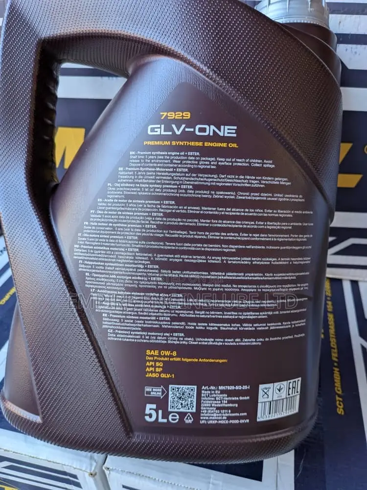 Mannol 0w8 (GLV-ONE) 5 Litres