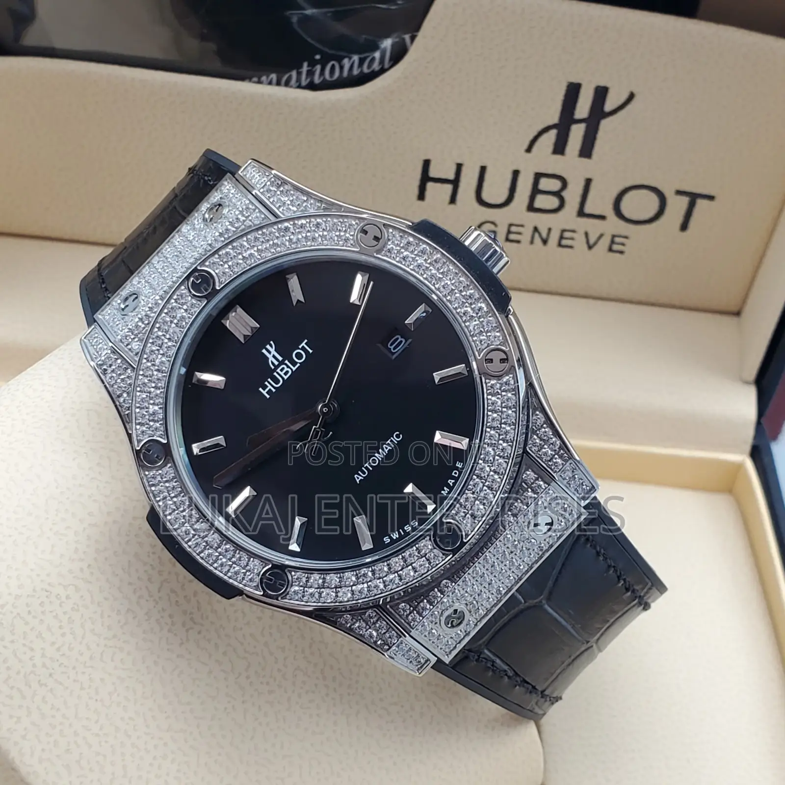 *Hublot Geneve Automatic Skeleton Back