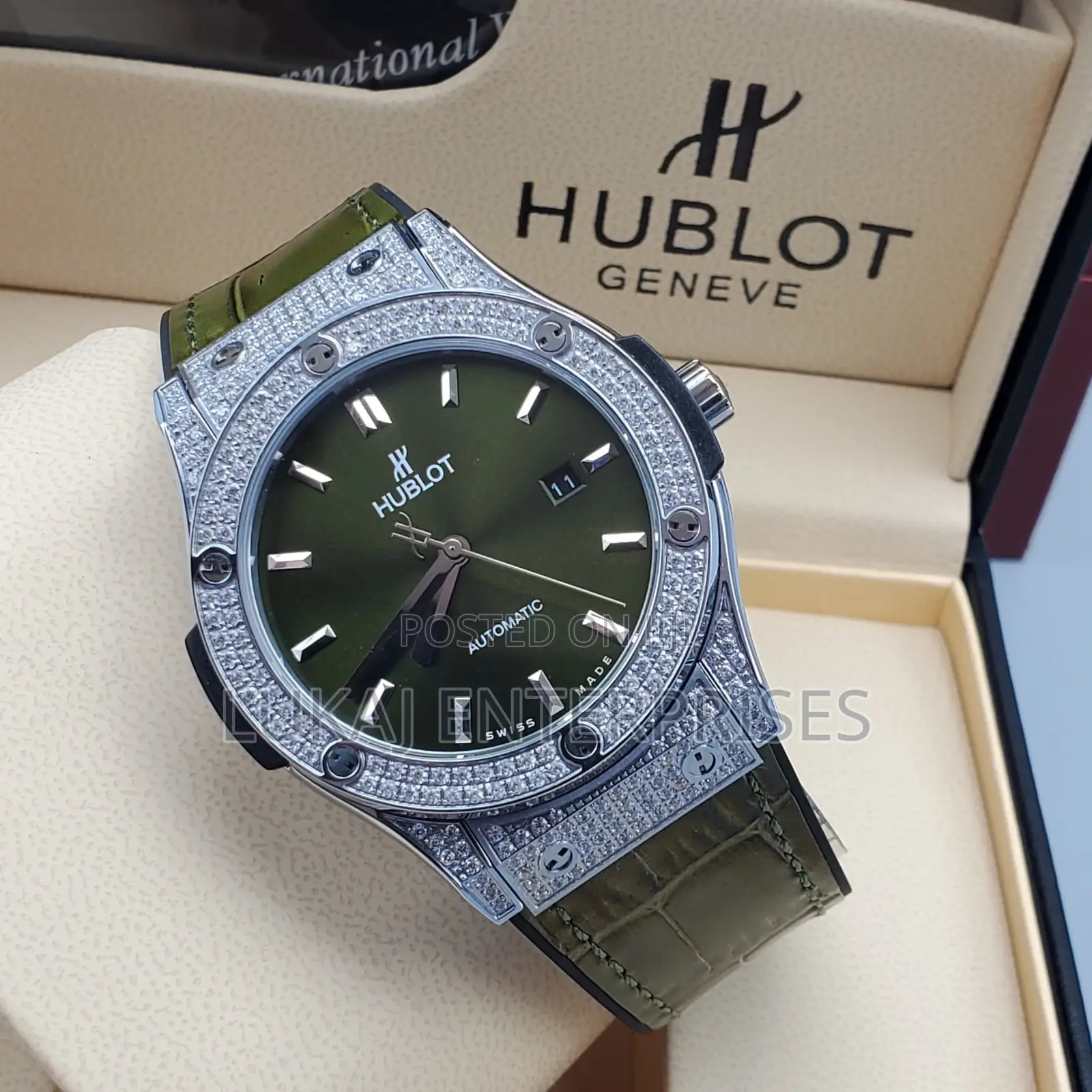 *Hublot Geneve Automatic Skeleton Back