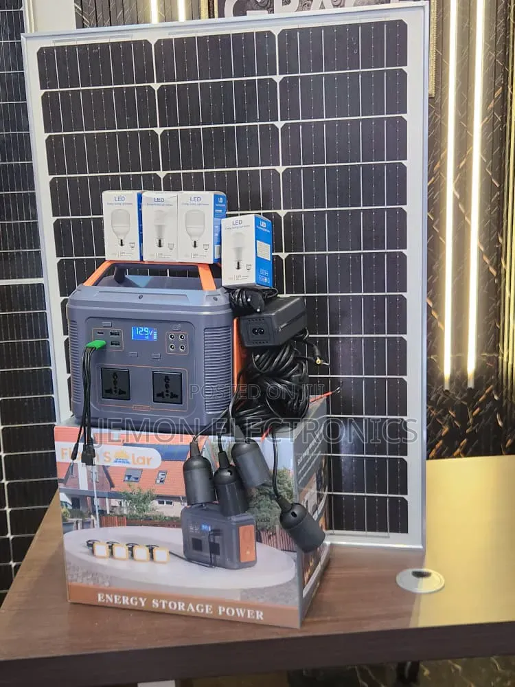 Powerful 550w All in One Solar Generator With Solar Panel