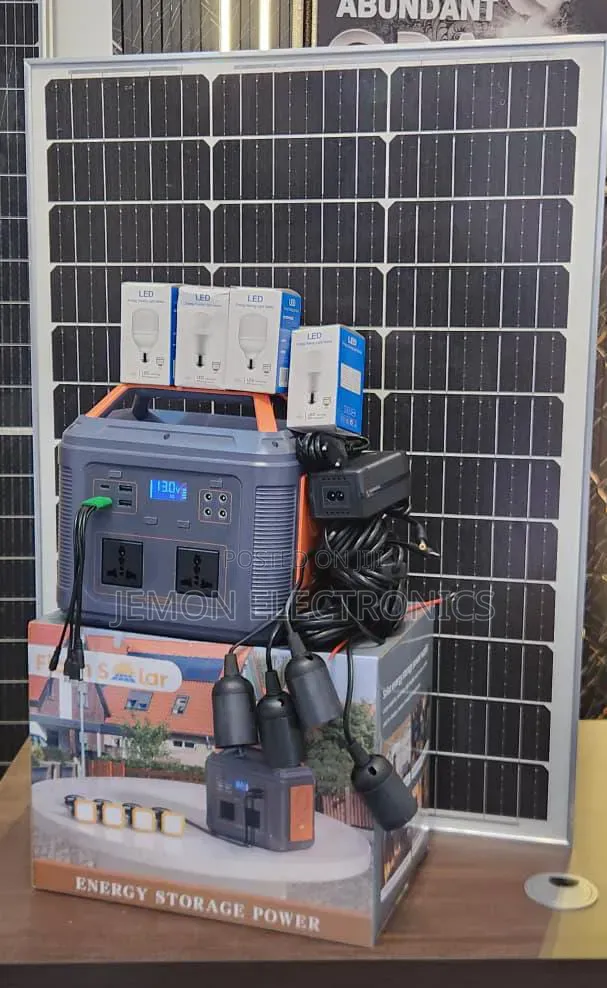 Powerful 550w All in One Solar Generator With Solar Panel