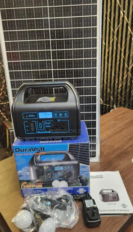150w All in One Solar Generator With Solar Panel and 2bulb