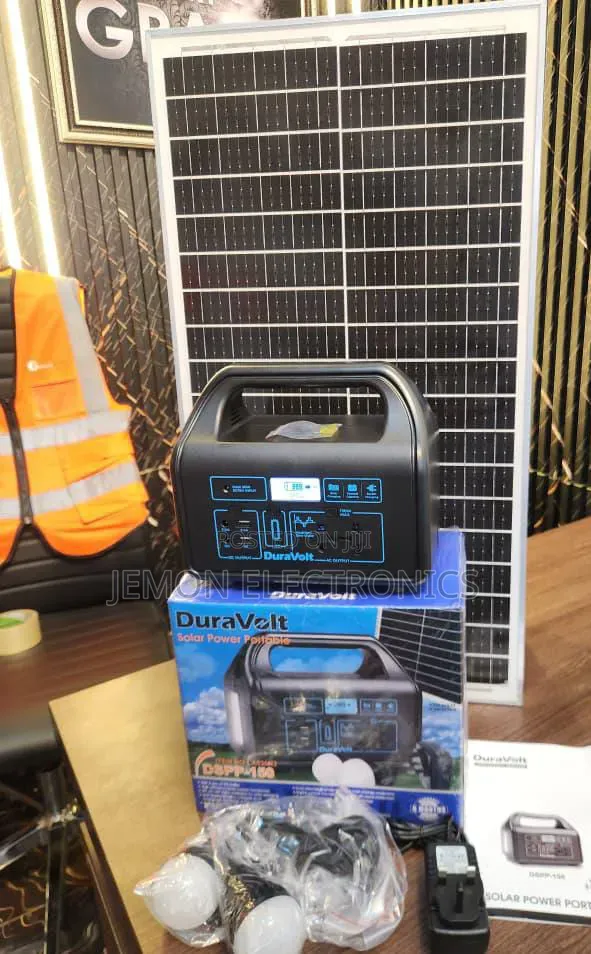 150w All in One Solar Generator With Solar Panel and 2bulb