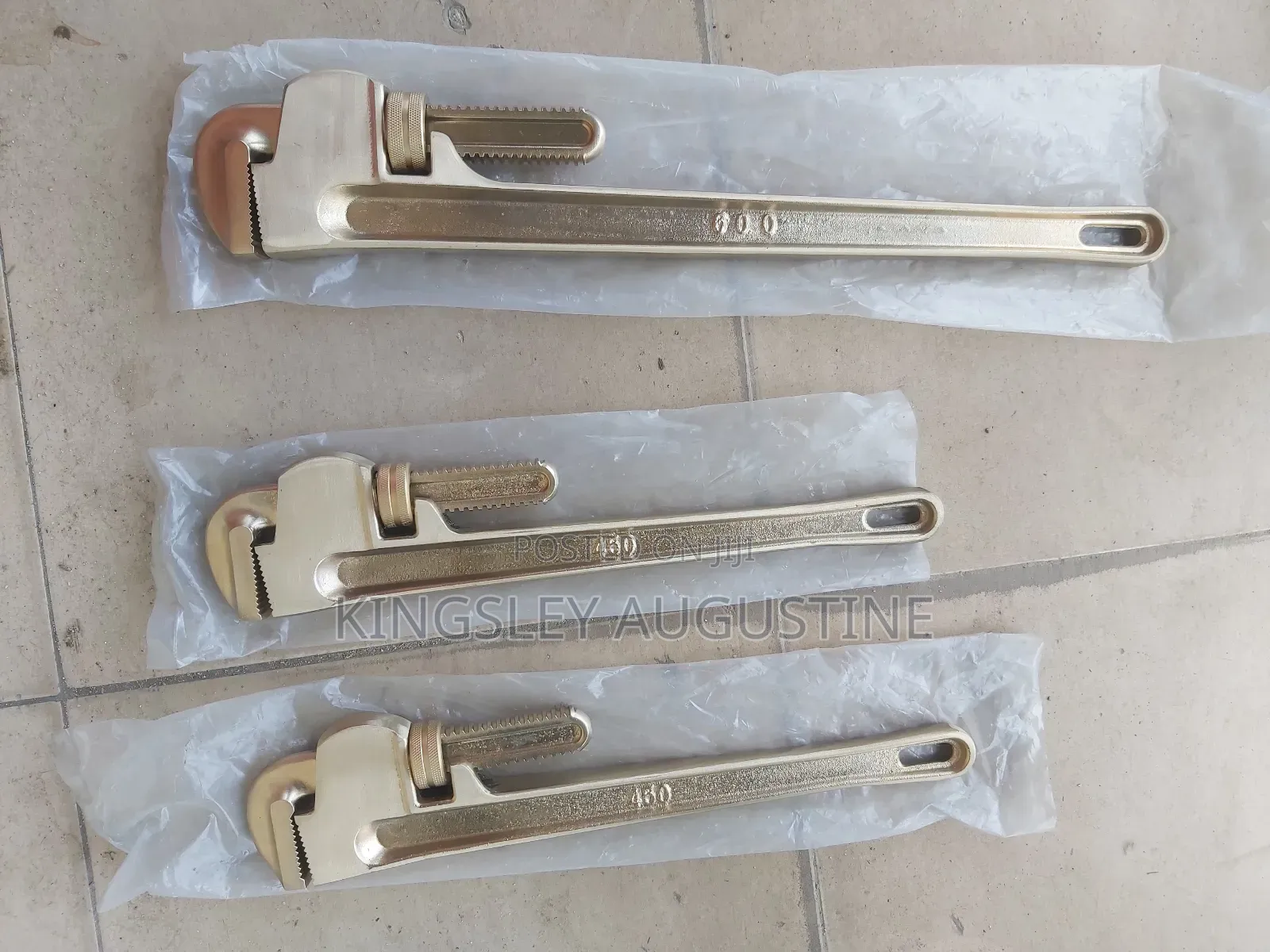 Brass Pipe Wrench