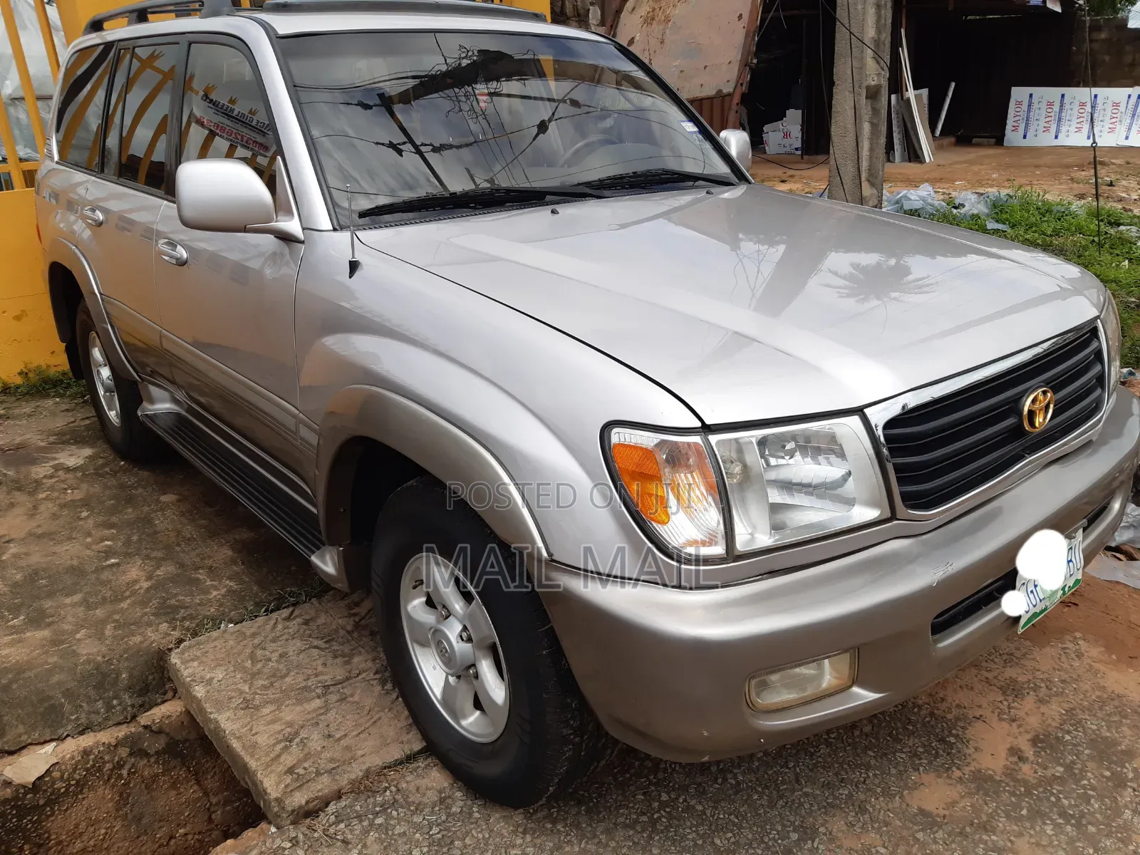 Toyota Land Cruiser 2008 Gray
